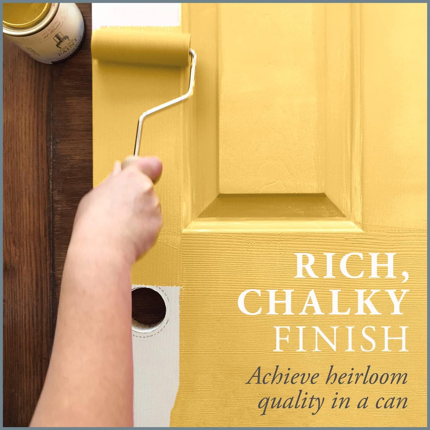 AMY HOWARD AT HOME Chalk-Based One Step Paint for Furniture, Cabinetry, Decor, Finish, and More | No Stripping, Sanding, or Priming | Medium Base | 32 Ounce | Holey Moley