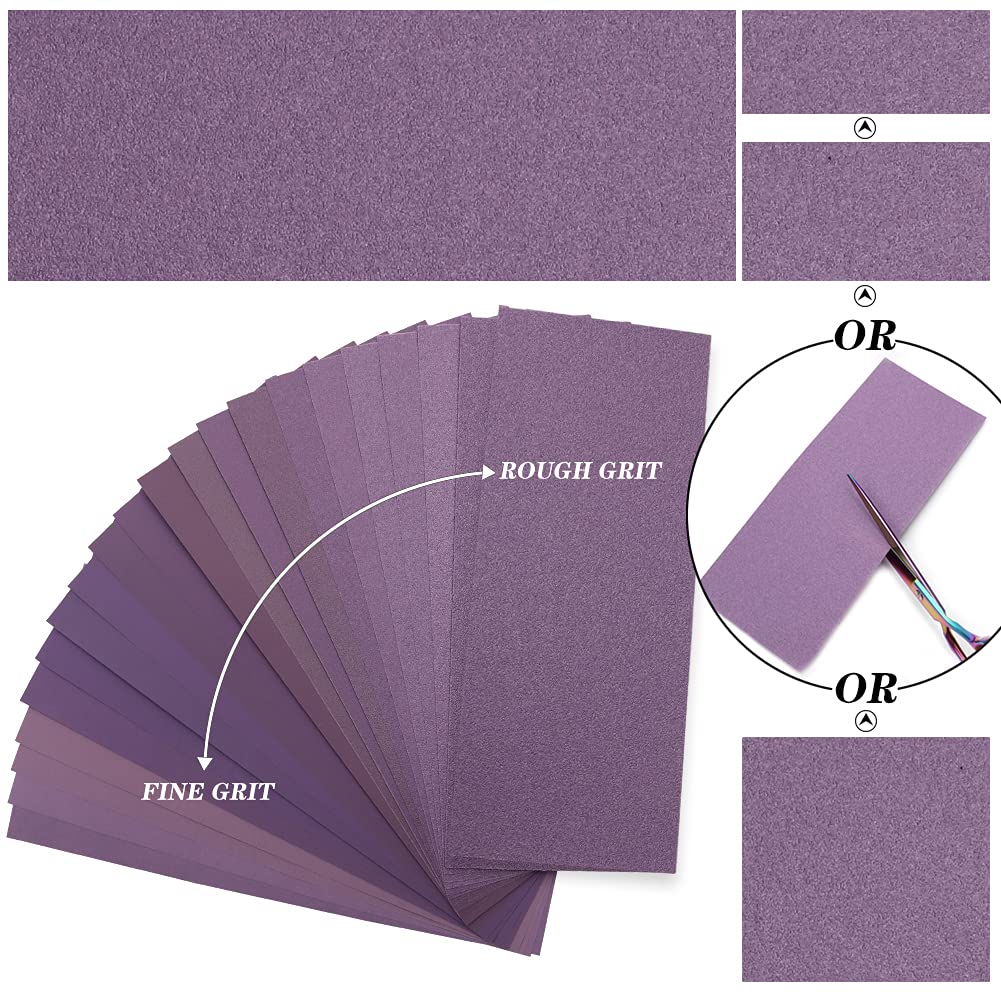 Sandpaper 240 Grit,Wet Dry Sanding Sheets,High Performance Ceramic Abrasive Sand Paper for Wood Furniture Finishing,Metal Grinding,Automotive Polishing,9 x 3.6 Inch,25-Pack