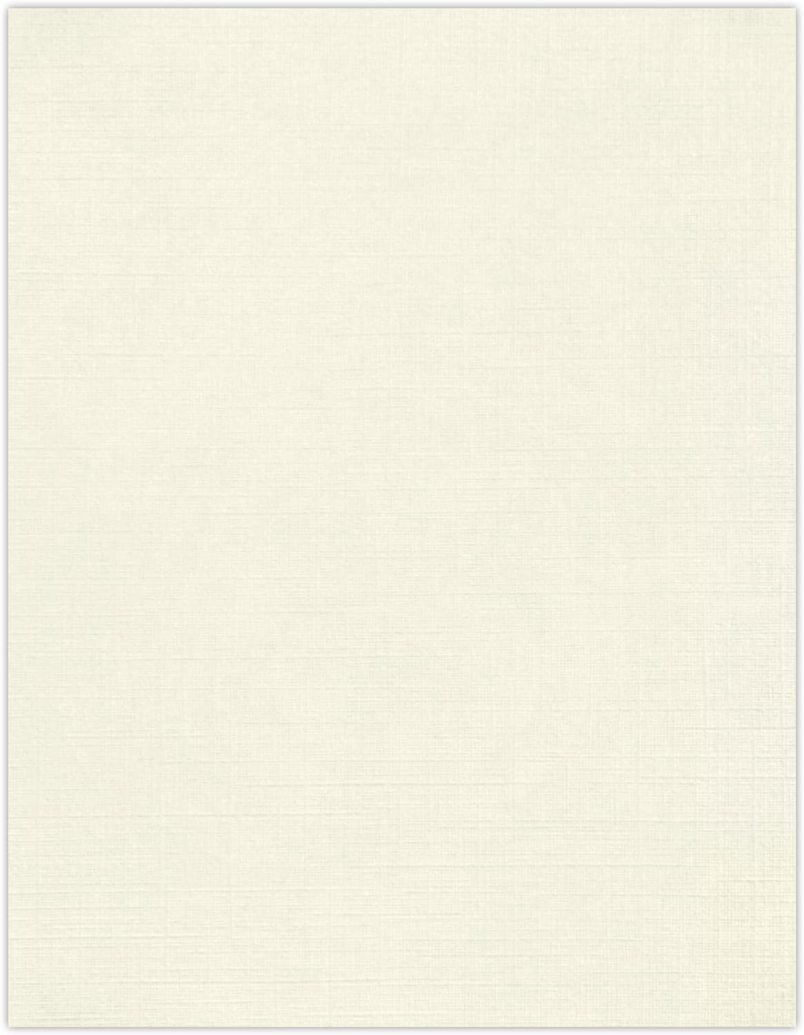 LUXPaper 8.5" x 11" Paper | Letter Size | Natural Linen | 80lb. Text | 250 Qty