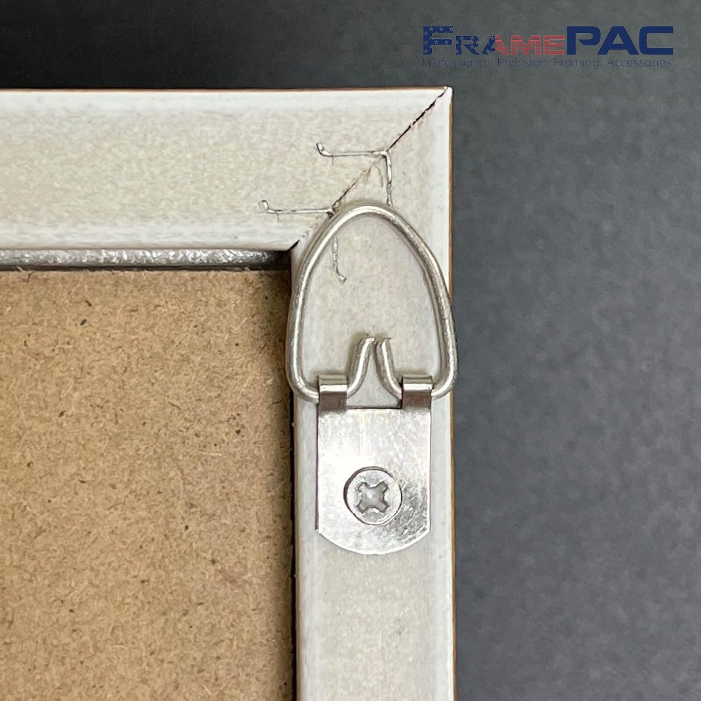 D Ring Picture Hangers with Screws - 300 Pack - Bulk D Rings - Pro Quality Hangers - Picture Hanging Solutions