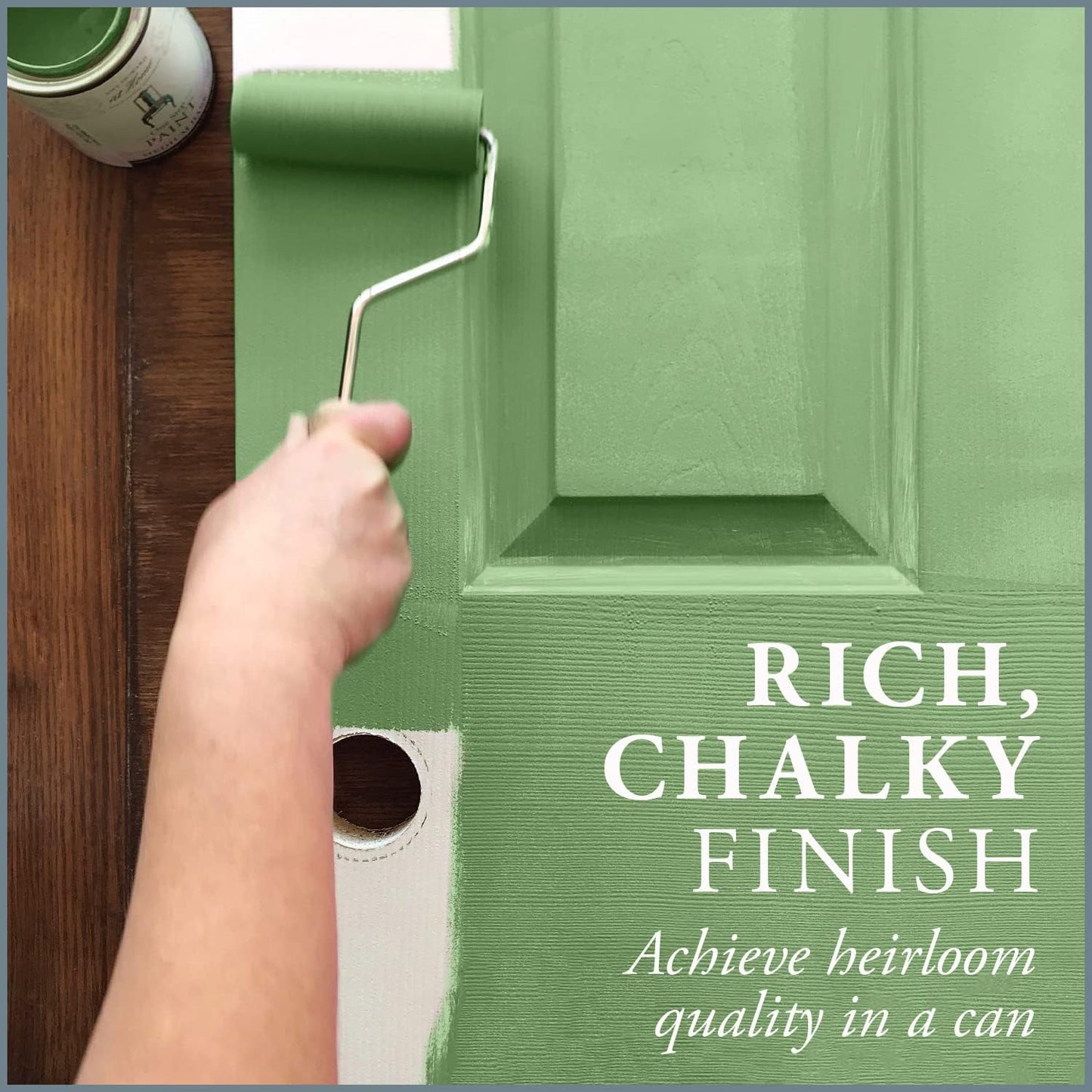 AMY HOWARD AT HOME Chalk-Based One Step Paint for Furniture, Cabinetry, Decor, Finish, and More | No Stripping, Sanding, or Priming | Dark Base | 32 Ounce | Easy Street