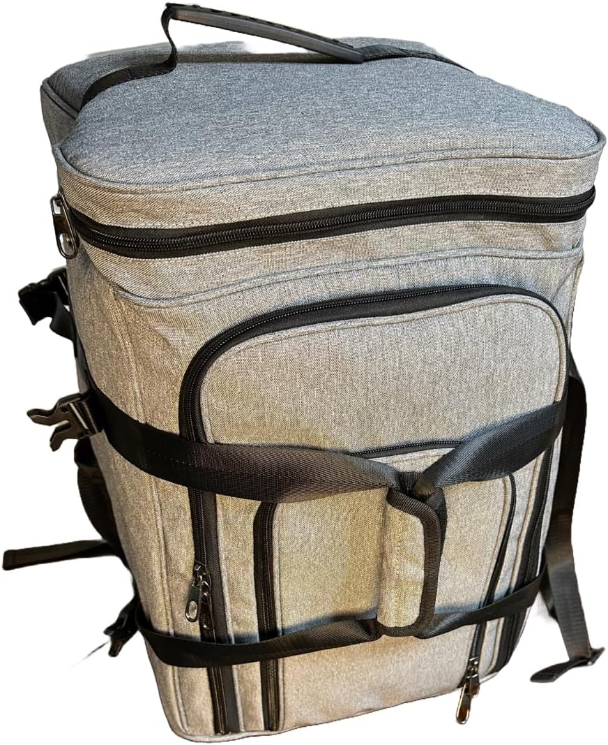 Ultimate Board Game Travel Bag – Durable Storage Case for Up to 10 Games, Water-Resistant, Padded Protection, Adjustable Strap & Handles – Perfect for Game Nights, Conventions & Tournaments