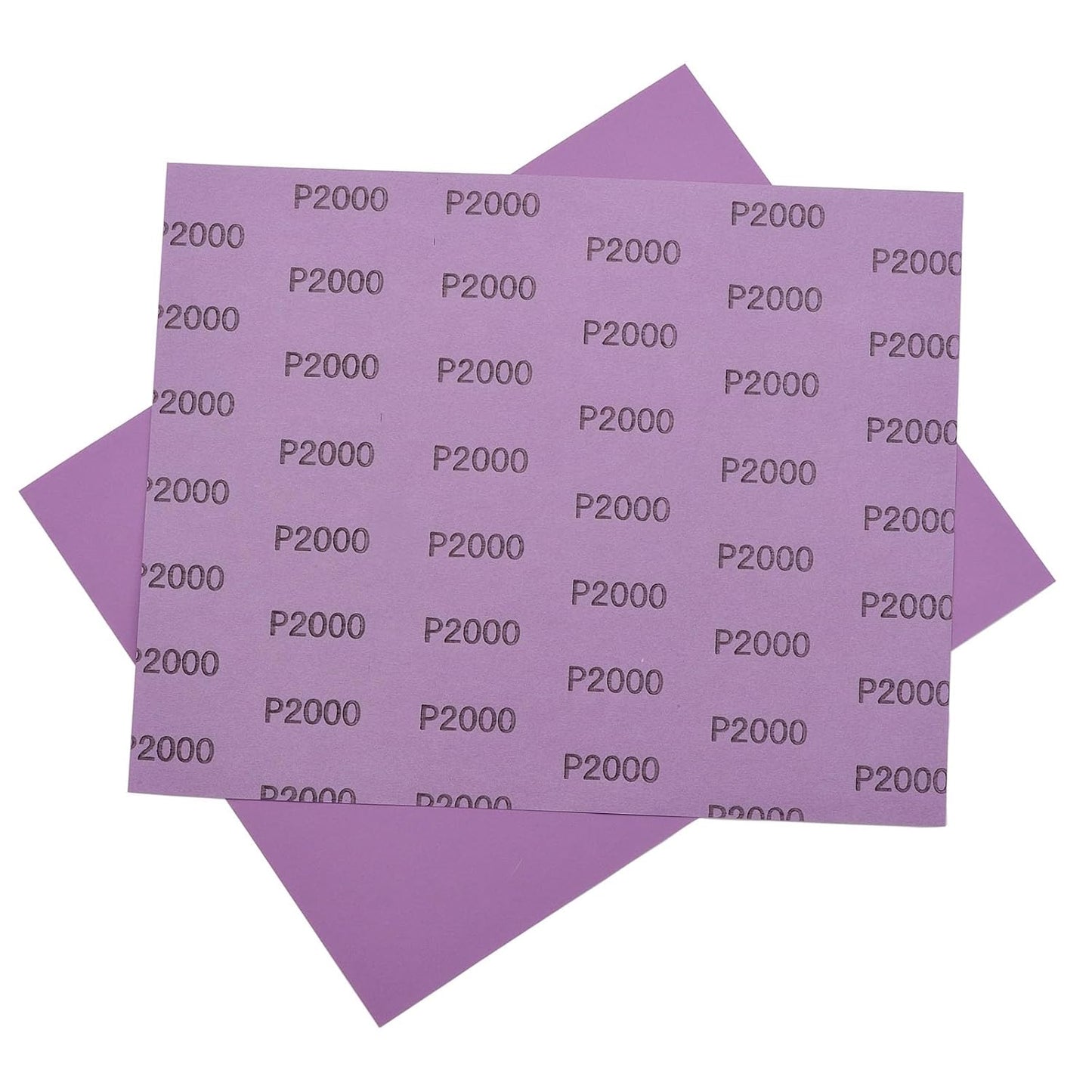 Sandpaper 15Pcs, 2000 Grit Sandpaper, Wet Dry Sandpaper Sheets 9 X 11 Inch, White Fused Alumina Abrasive, Fine Sander Paper for Wood Furniture Finishing, Metal Sanding, Automotive Polishing