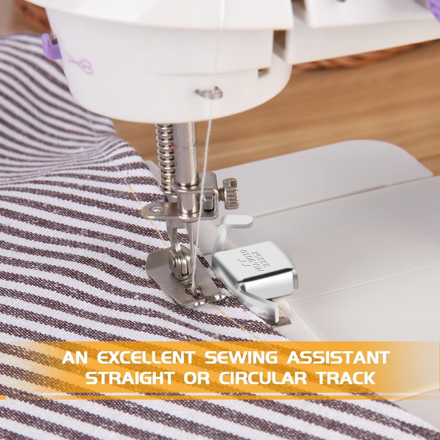 Magnetic Seam Guide, 4 Pieces of Magnet for Universal Sewing Machine
