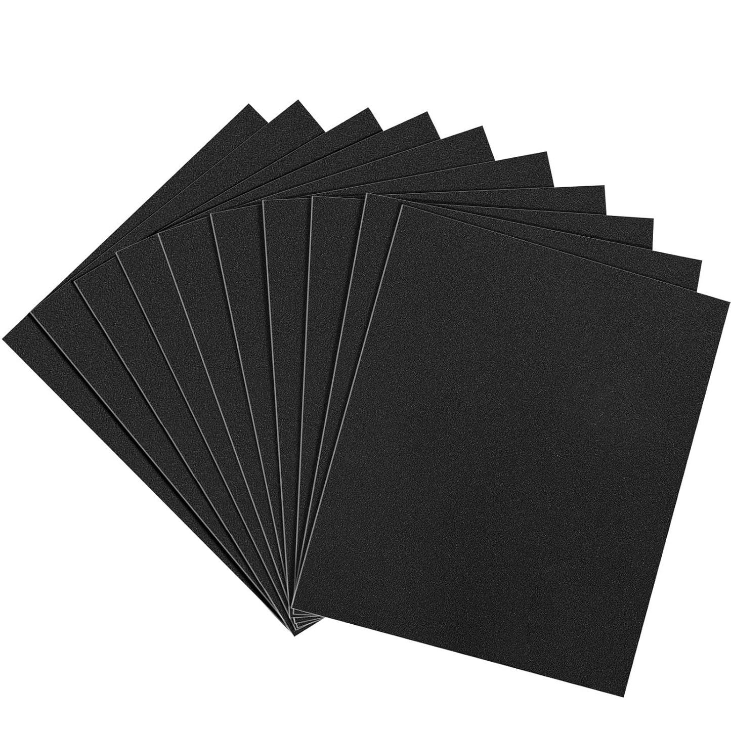 180 Grit Sandpaper, 9 x 11 Inch Wet Dry Sand Paper Hand Abrasive Sanding Sheets for Wood Metal Automotive Sanding and Polishing, Coarse - 10 Sheets