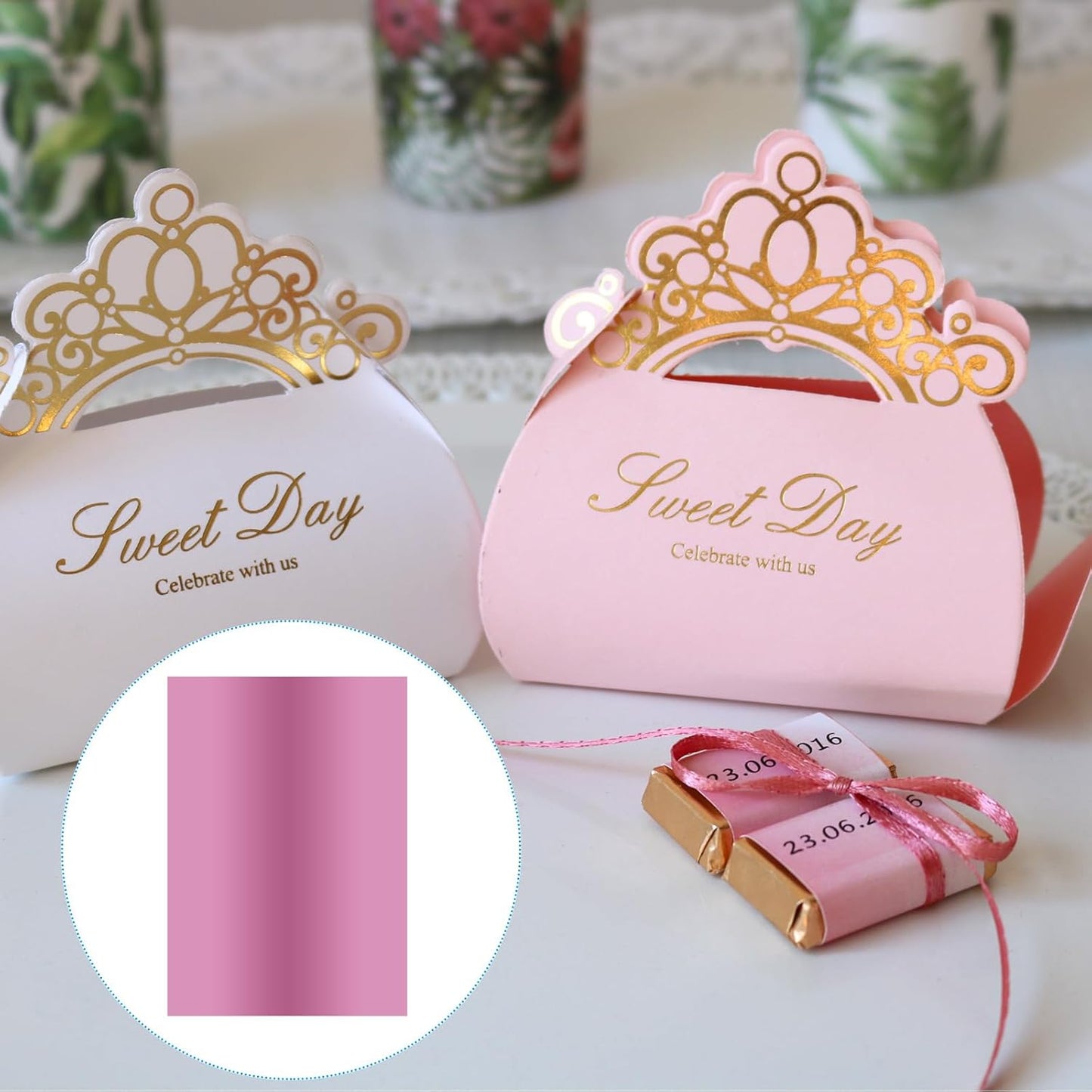 PATIKIL 11.7x8.3" Hot Stamping Foil Paper Sheet, 20 Sheets A4 Heat Transfer Hot Stamping Paper Foil for Leather DIY Logo Decor Craft Gift Package Scrapbook Card, Light Purple