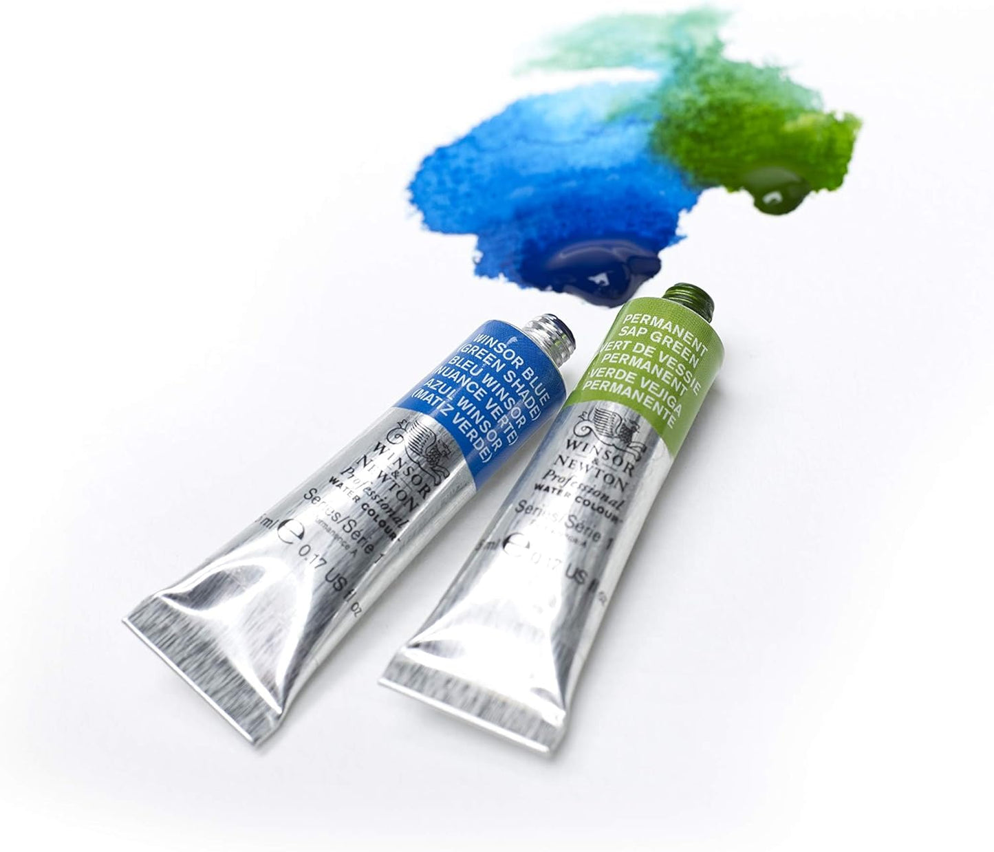 Winsor & Newton Professional Watercolor, 14ml (0.47-oz) Tube, Prussian Blue