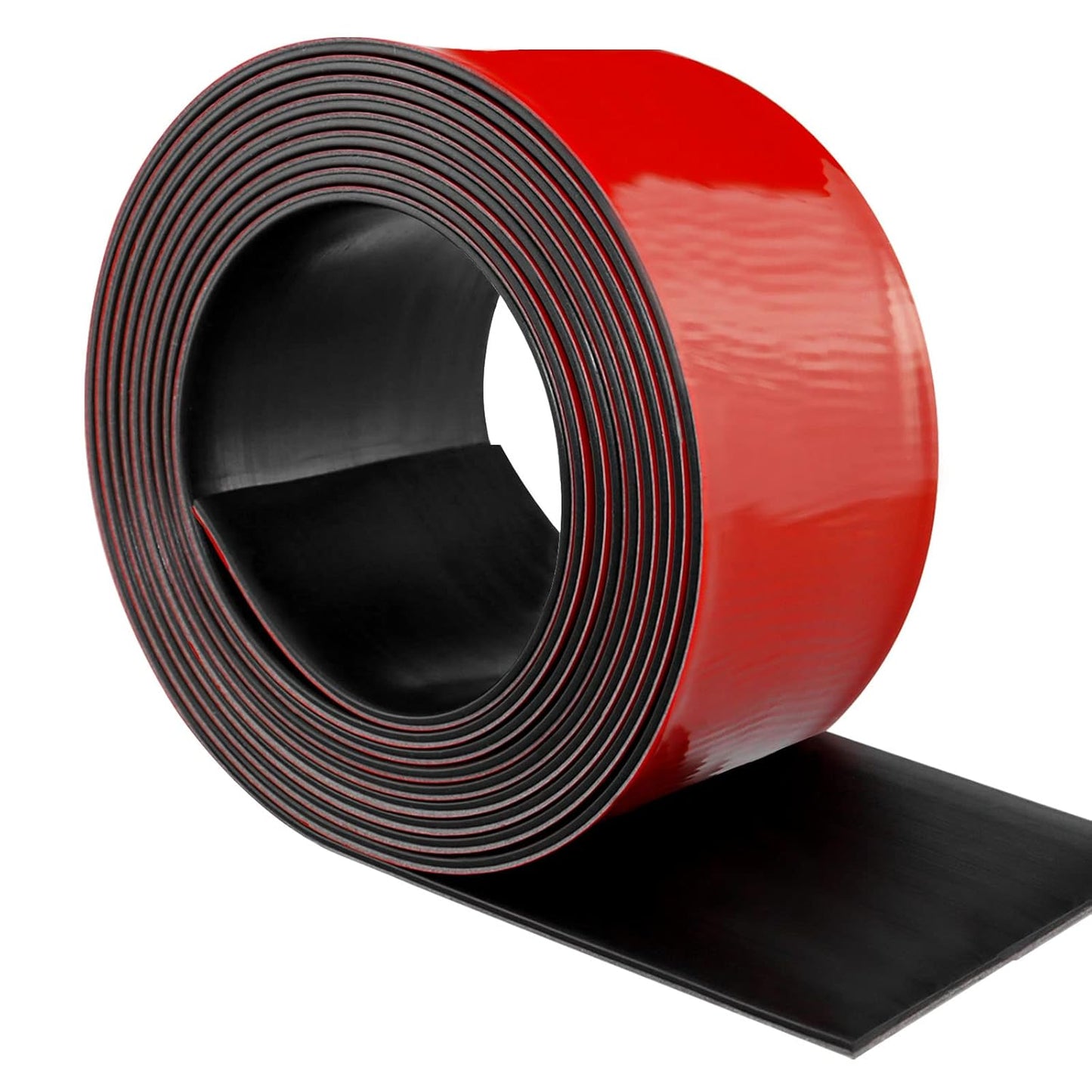 Neoprene Rubber Strips Self Adhesive Solid Rubber Sheets, Rolls & Strips for DIY Gaskets Crafts Pads Seals Warehouse Flooring Neoprene Sheet with Adhesive Backing (4" Wide x 1/16" Thick x 20' Long)