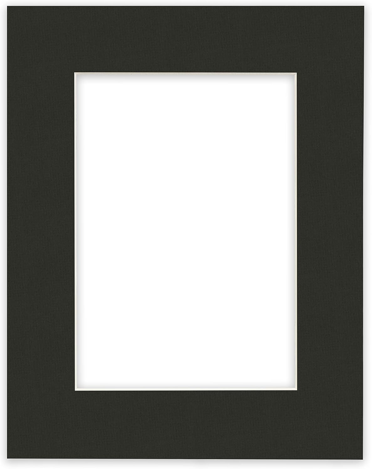 Craig Frames B404 Pre-cut Mat Board for 20x27 Print, 24x30, Textured Black