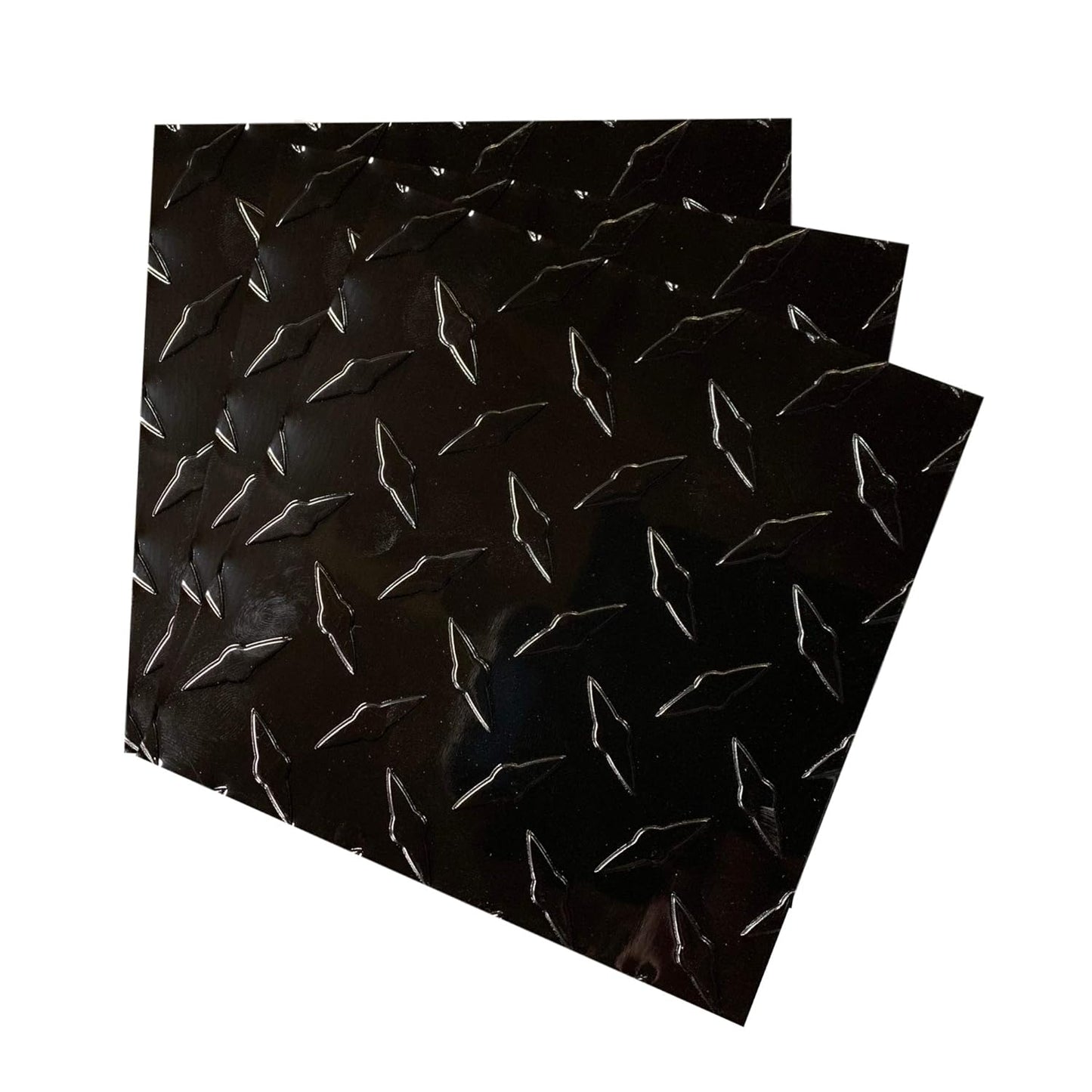 EAGLE 1: 12" x 12" 26 Gauge Sheet Metal Squares (3 Pack Per Order, Multiple Colors) Great for Arts, Crafts, DIY Home or Work Projects (12" X 12", Black Diamond Plate)