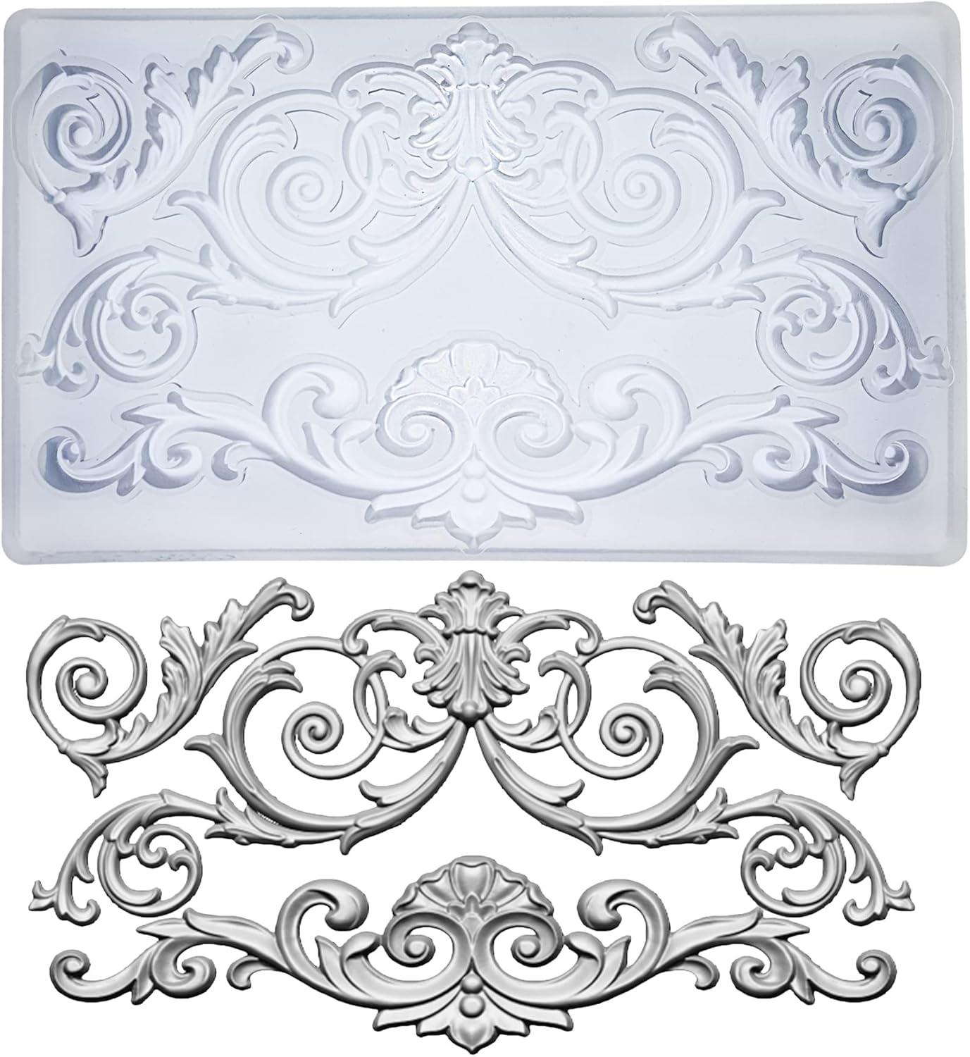 Garland Mold for Polyclay Air Dry Clay Plaster
