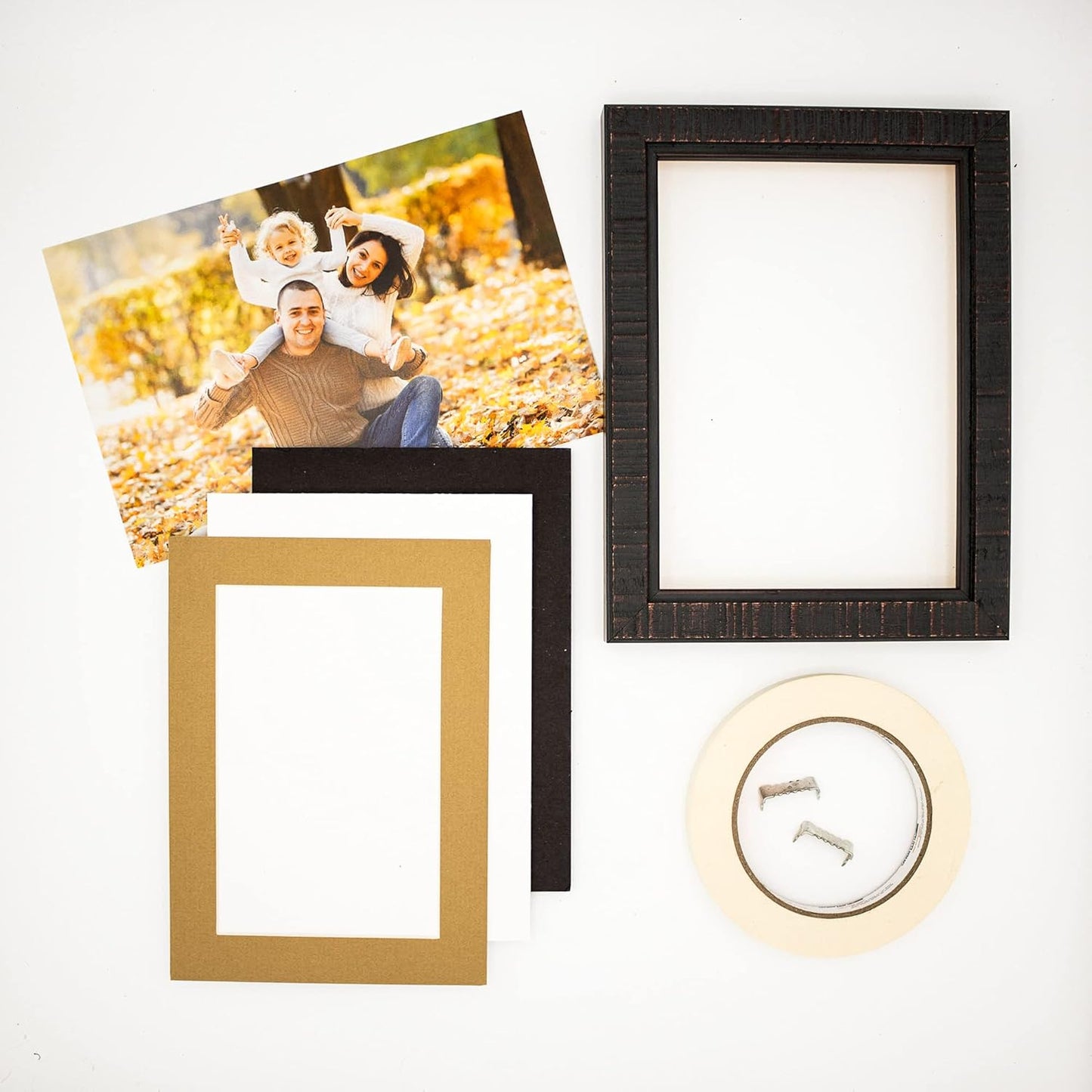 8x10 Mat for 6x8 Photo - Precut Rattan Beige Picture Matboard for Frames Measuring 8 x 10 Inches - Bevel Cut Matte to Display Art Measuring 6 x 8 Inches - Acid Free Pack of Ten MATS