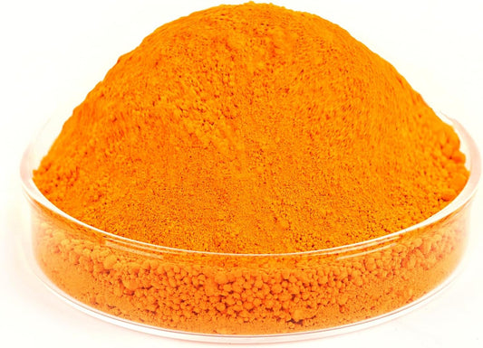 GOODTAKE 10 Pounds Bulk Concrete Pigment, Tangerine Yellow Iron Oxide Pigment Powder, Concrete Cement Dye Color Powder for Pastel Tile Paint Cement Mortar Grout (Tangerine Yellow, 10 Pounds)