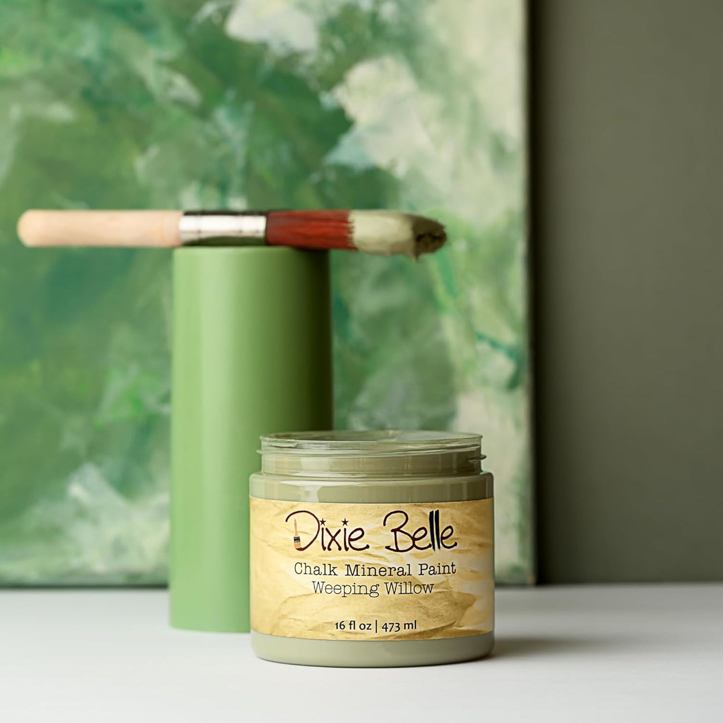 Dixie Belle Paint Company Weeping Willow Chalk Mineral Paint - Size: 1 Gallon (128 oz.) – Matte Chic Chalk Mineral DIY Furniture Paint