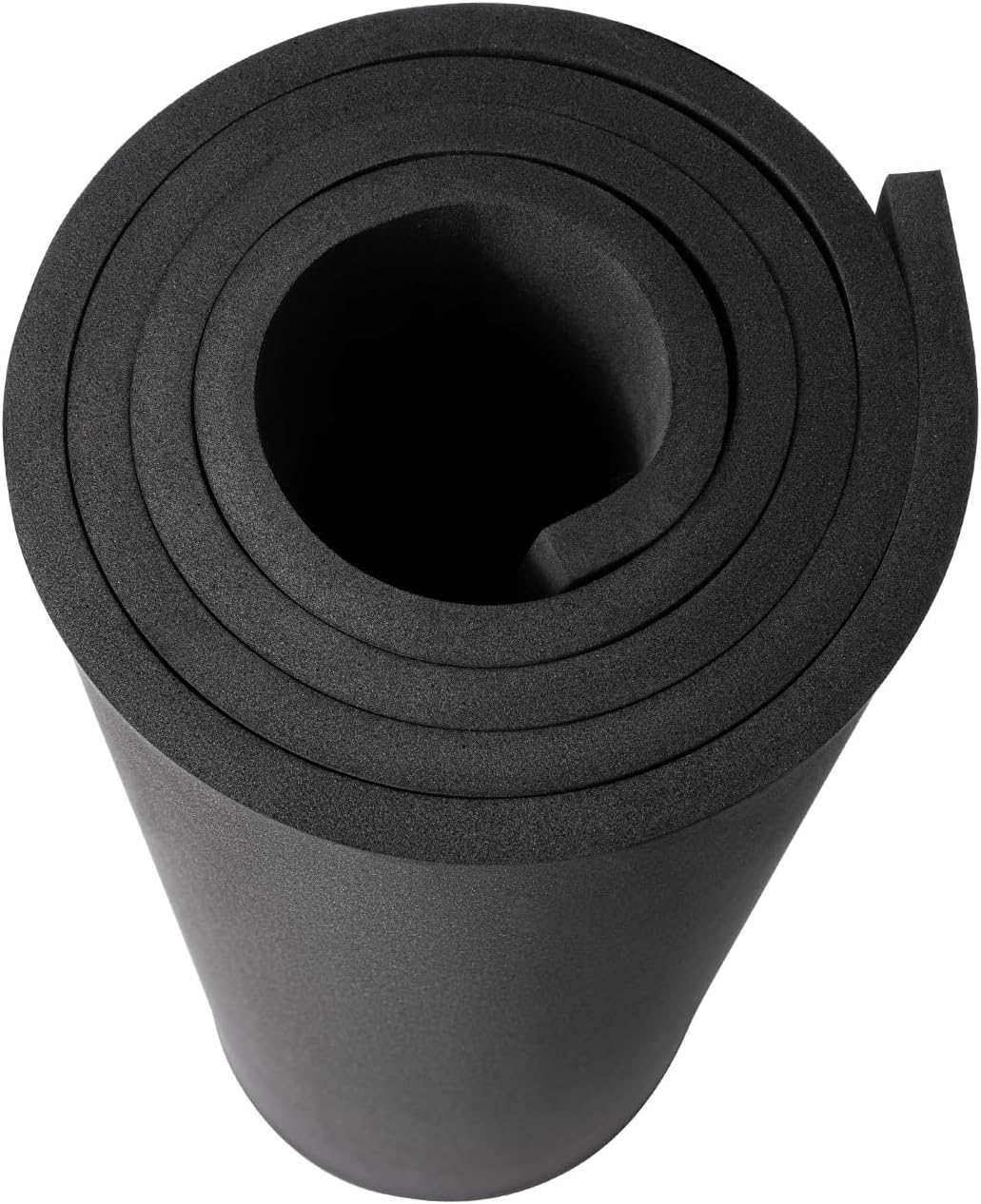 AMZQNART EVA Foam, Cosplay Foam Roll, Size 10mm Thick 39 x 59in (16sqft) Suitable for Large Foam Cosplay Modeling, DIY Projects, Crafts, Ultra High Density 90 kg/m3. Black