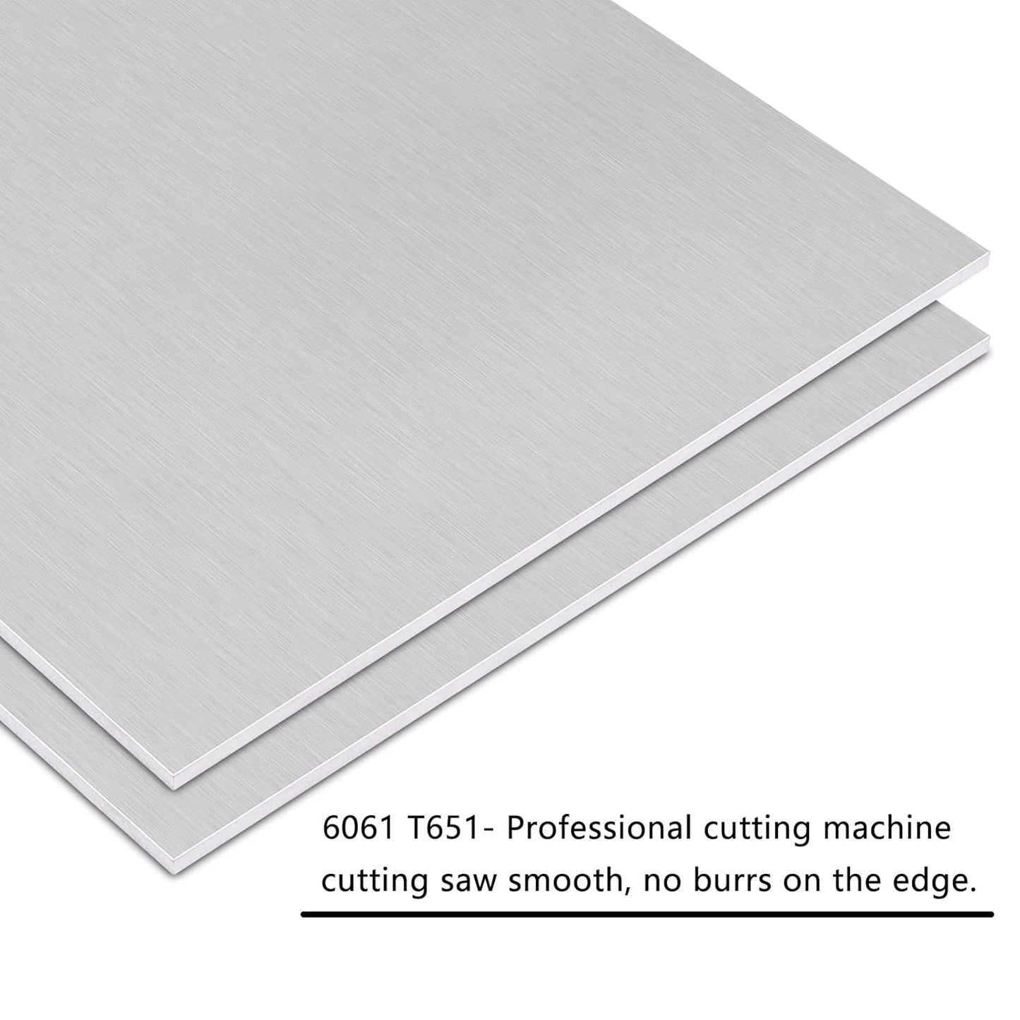 Welding Kit - 6Pack 6061 T651 Aluminum Sheet Metal 3" X 3" X 1/8 Inch Flat Plain 3mm Aluminum Plate Weld Practice kit for MIG, TIG, Stick, Arc, Gas, Brazing, Welding Practice Kit for Beginners