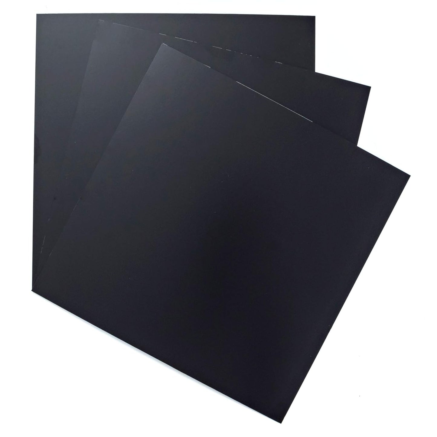 EAGLE 1: 12" x 12" 26 Gauge Sheet Metal Squares (3 Pack Per Order, Multiple Colors) Great for Arts, Crafts, DIY Home or Work Projects (12" X 12", Black)