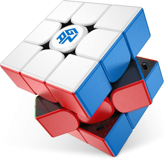 GAN 11 M Pro, 3x3 Magnetic Speed Cube, Magic Puzzle Cube Toy Stickerless Cube Frosted Surface (Black Internal)
