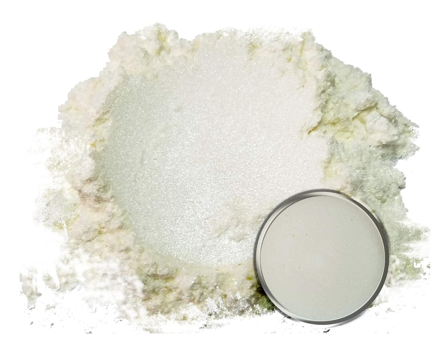 Eye Candy Pigments Premium Ghost Mica Powder - Ghost Green (50gr) - for Epoxy, Resin, Soap, Paint, Woodworking, Acrylic Pouring, Bath Bombs, Fishing Lures - DIY Arts and Crafts Additive