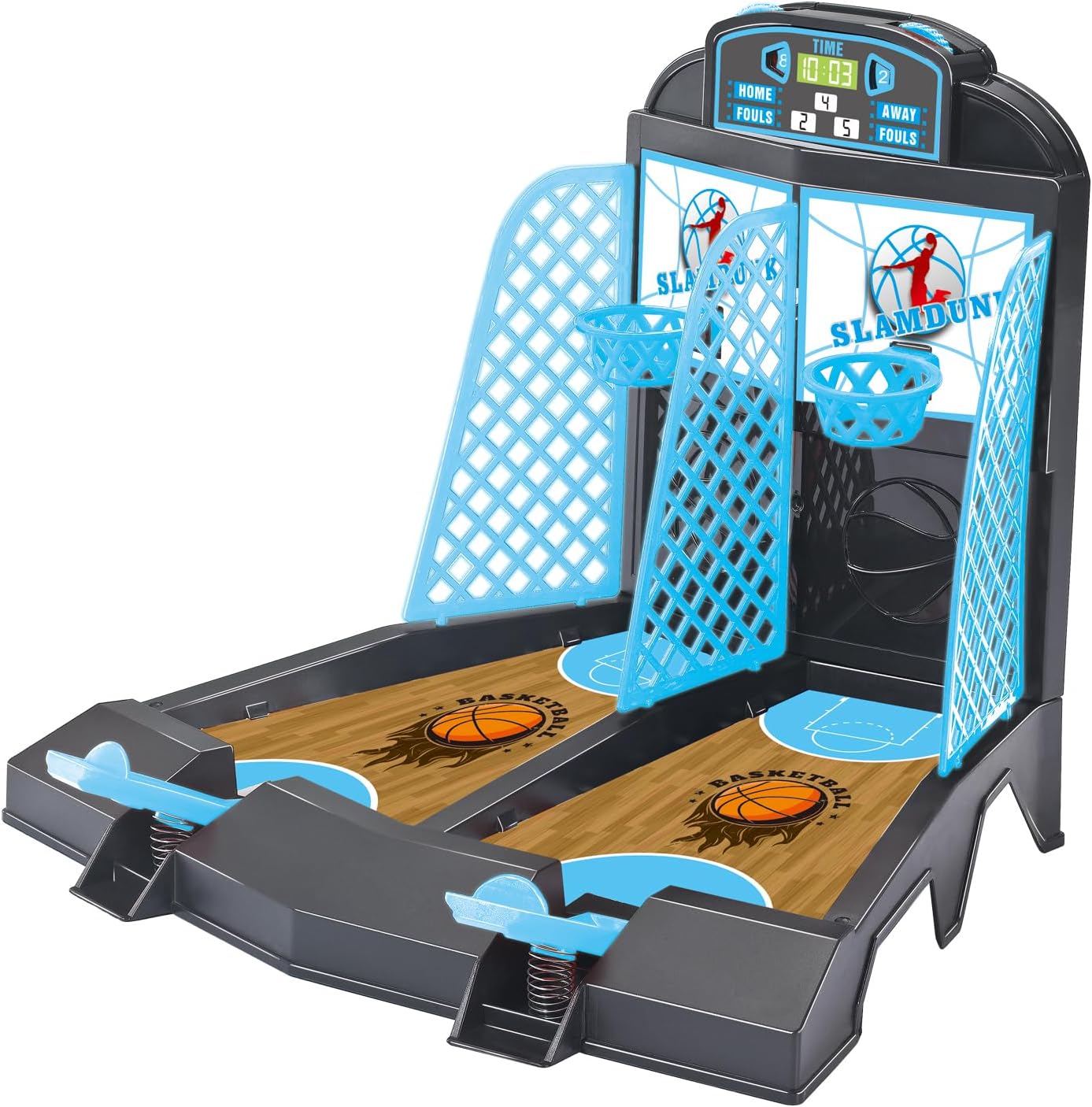 Table Top Games, Glow in The Dark Mini Basketball Game - Desktop Games for Kids，Desk Toys for Office for Adults - Basketball Gifts for Boys 3 4 5 6 7 8 9 10 11 12