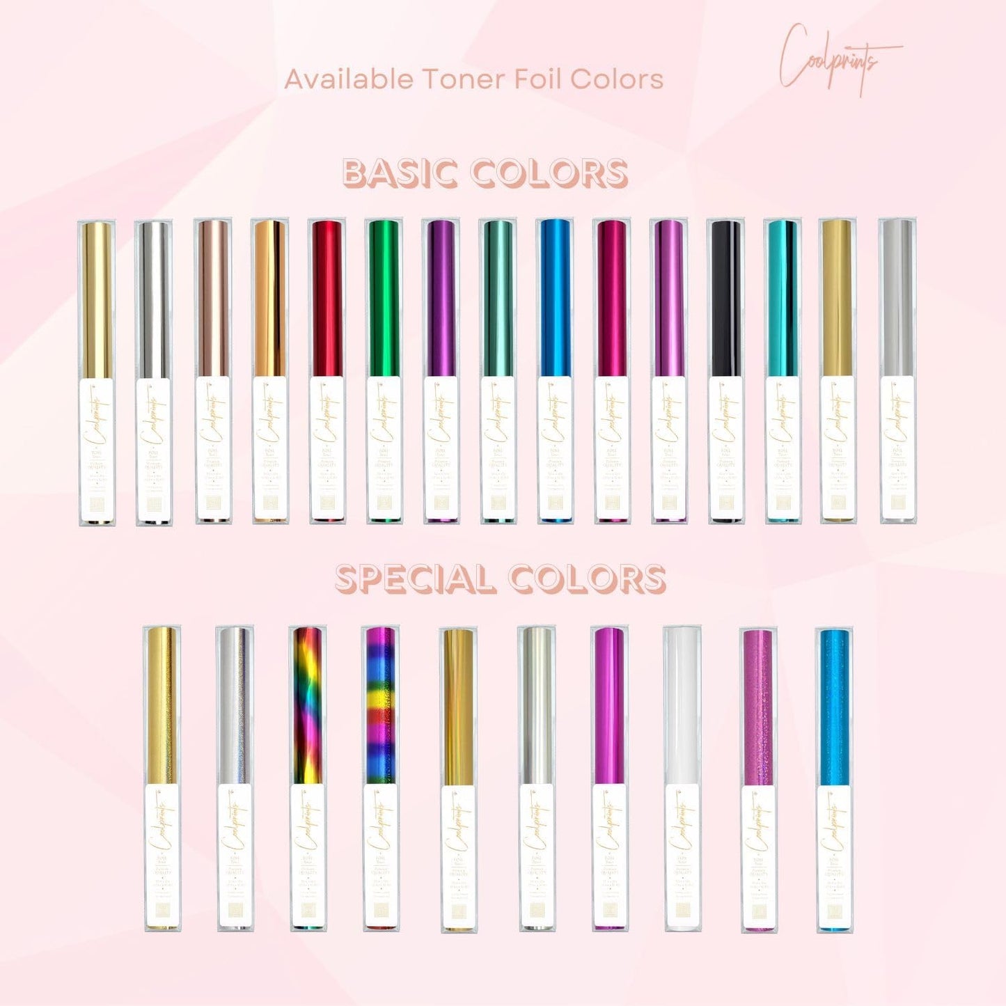 Coolprints Foil for Laminator and Laser Printer, Foil for Toner, Basic Colors, Roll of 12.6 Inches x 32.8 Feet (Blue)