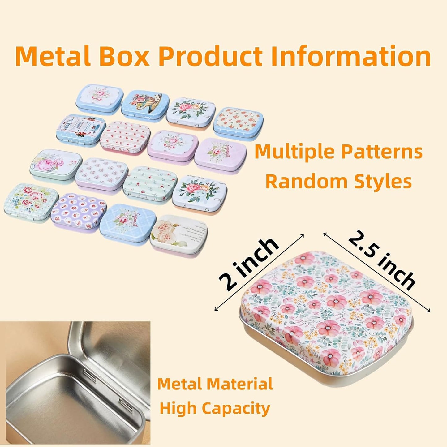 50Pcs Spiral Stitch Markers for Crocheting,Split Ring Stitch Markers with Box Metal Stitch Markers for Knitting Sewing DIY Handmade Crafts