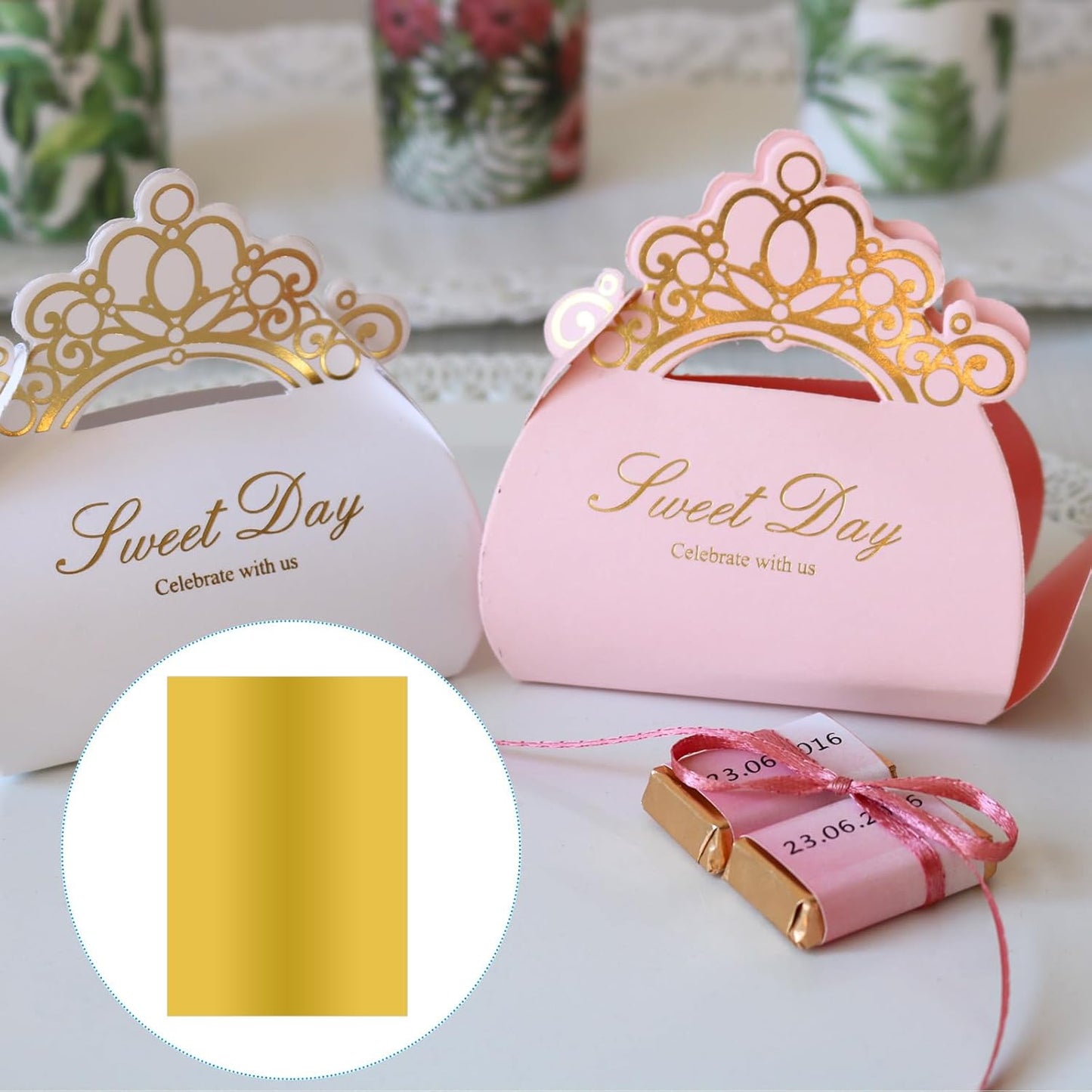 PATIKIL 11.7x8.3" Hot Stamping Foil Paper Sheet, 50 Sheets A4 Heat Transfer Hot Stamping Paper Foil for Leather DIY Logo Decor Craft Gift Package Scrapbook Card, 10 Colors