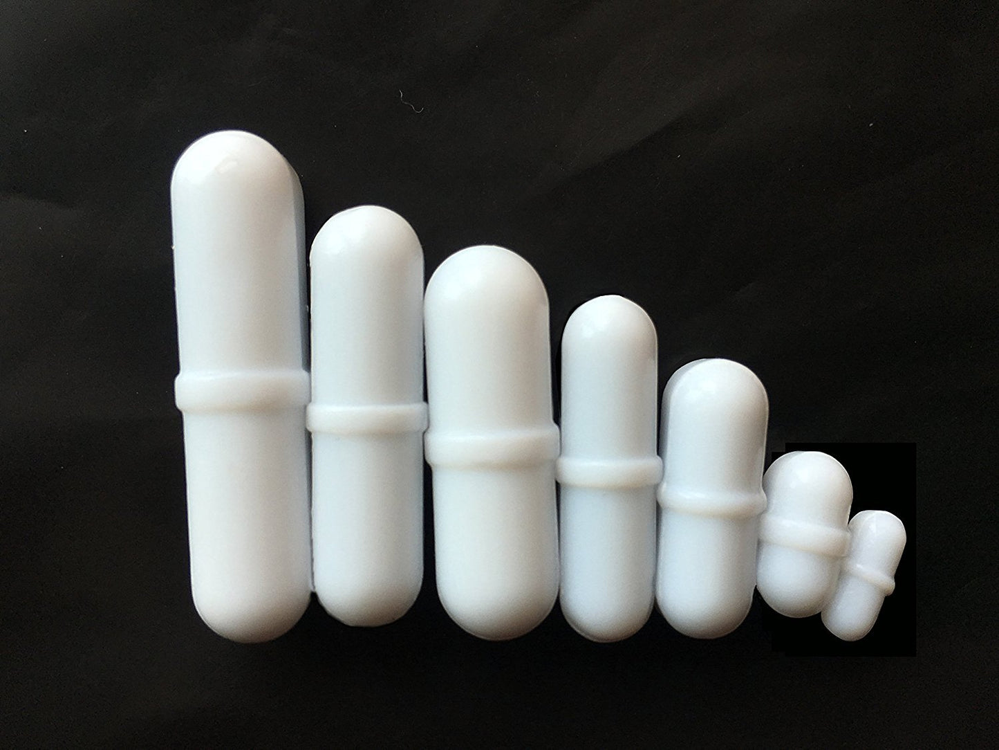 PTFE Magnetic Stirrer Mixer Stir Bar Spinbar Stirring (35mm, 30mm, 28mm, 25mm, 20mm, 12mm, 10mm)