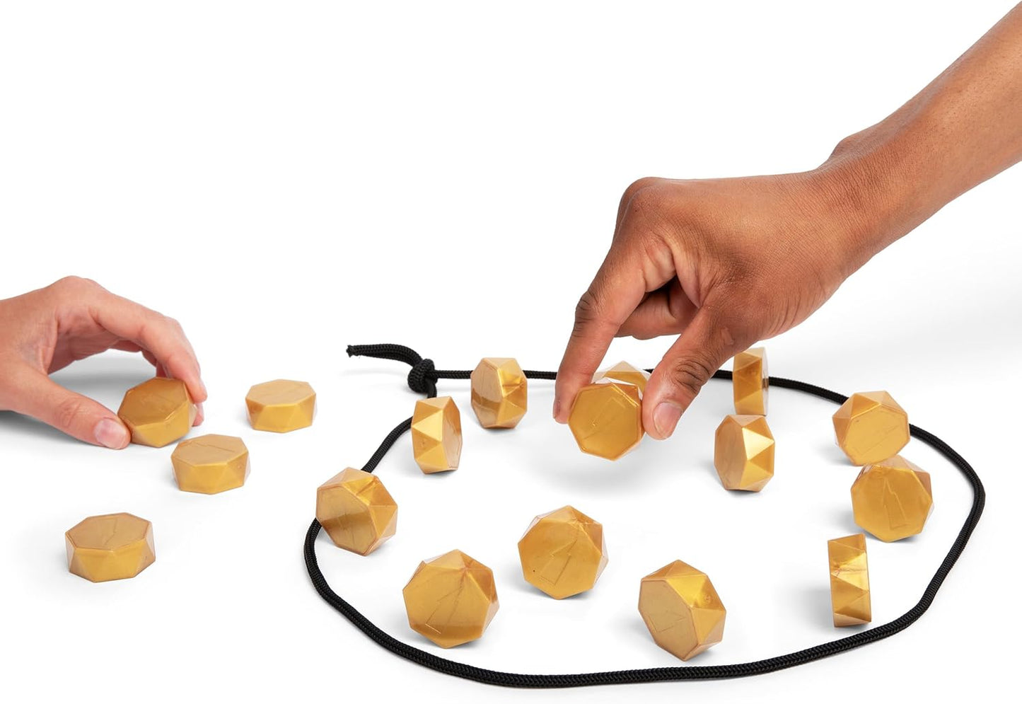 Kollide by Relatable, Exciting Magnetic Game for Family Game Night, Fun 2 Player Games for Kids, Includes 1 Rope, 20 Magnets & Carrying Bag