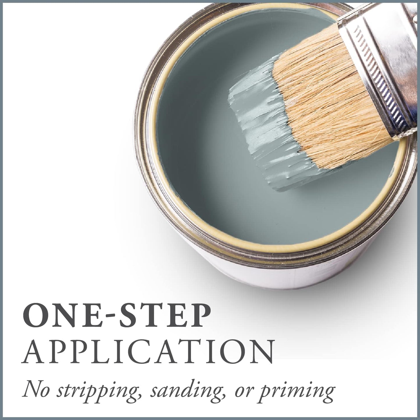 AMY HOWARD AT HOME Chalk-Based One Step Paint for Furniture, Cabinetry, Decor, Finish, and More | No Stripping, Sanding, or Priming | Medium Base | 32 Ounce | Cartouche Green