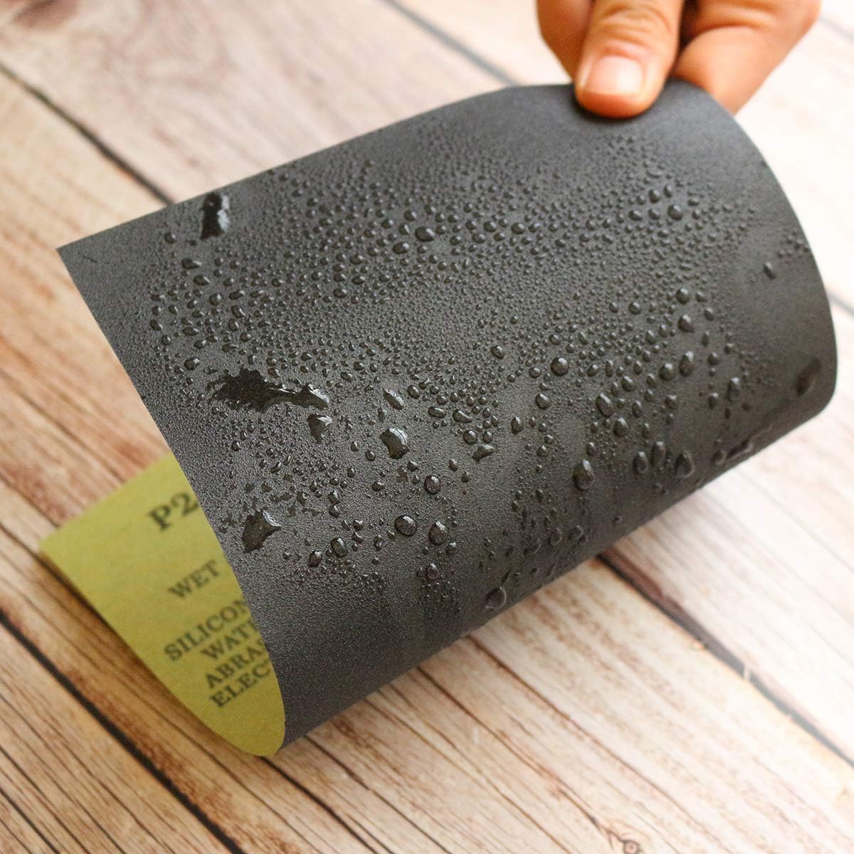 Sandpaper Sheets, 2500 Grit Dry Wet Sand Paper, 9 x 11 Inch, Silicon Carbide, for Wood Furniture Finishing, Metal Sanding and Automotive Polishing,10 -Sheet