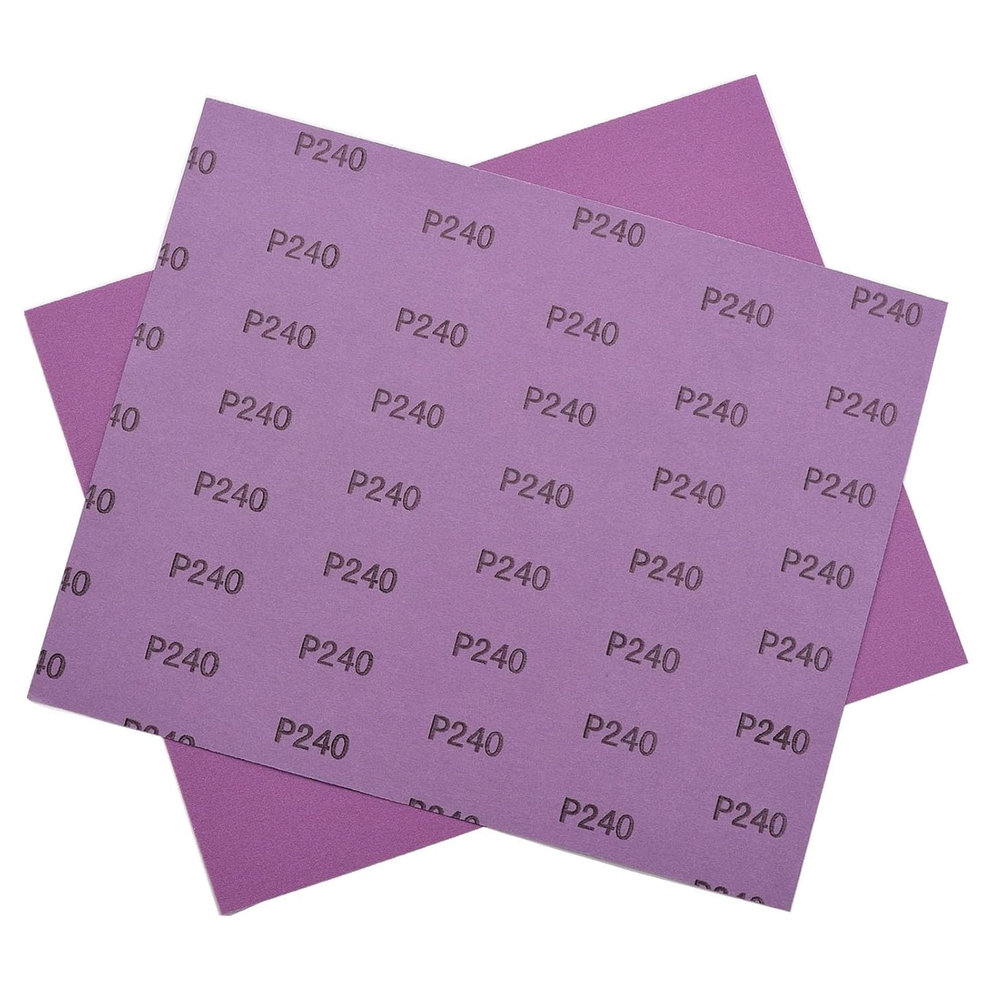 Sandpaper 10Pcs, 240 Grit Sandpaper, Wet Dry Sandpaper Sheets 9 X 11 Inch, White Fused Alumina Abrasive, Fine Sander Paper for Wood Furniture Finishing, Metal Sanding, Automotive Polishing