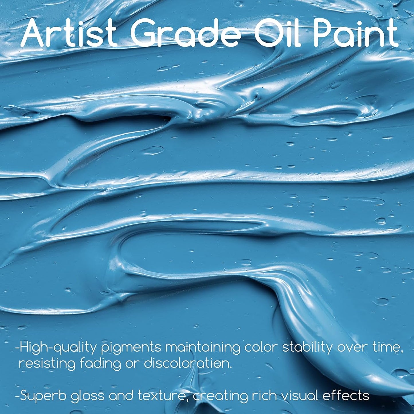 MEEDEN Artist Oil Paint Set - 12 Colors x 170ml/5.7oz Tubes - Art Supplies for Canvas Painting