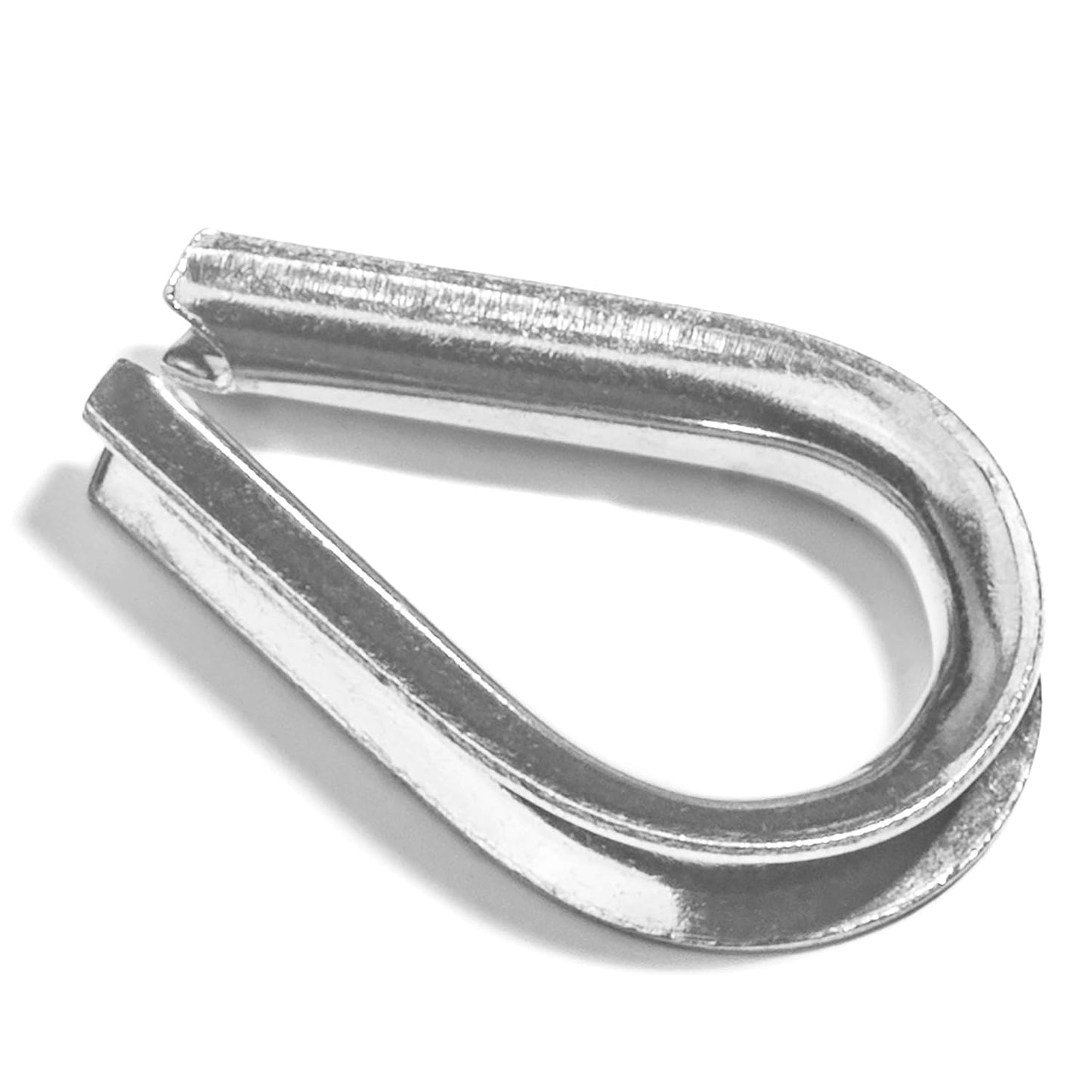 Heavy Duty Stainless Steel Thimbles for 1” Cables, T316 Marine Grade – Lot of 10