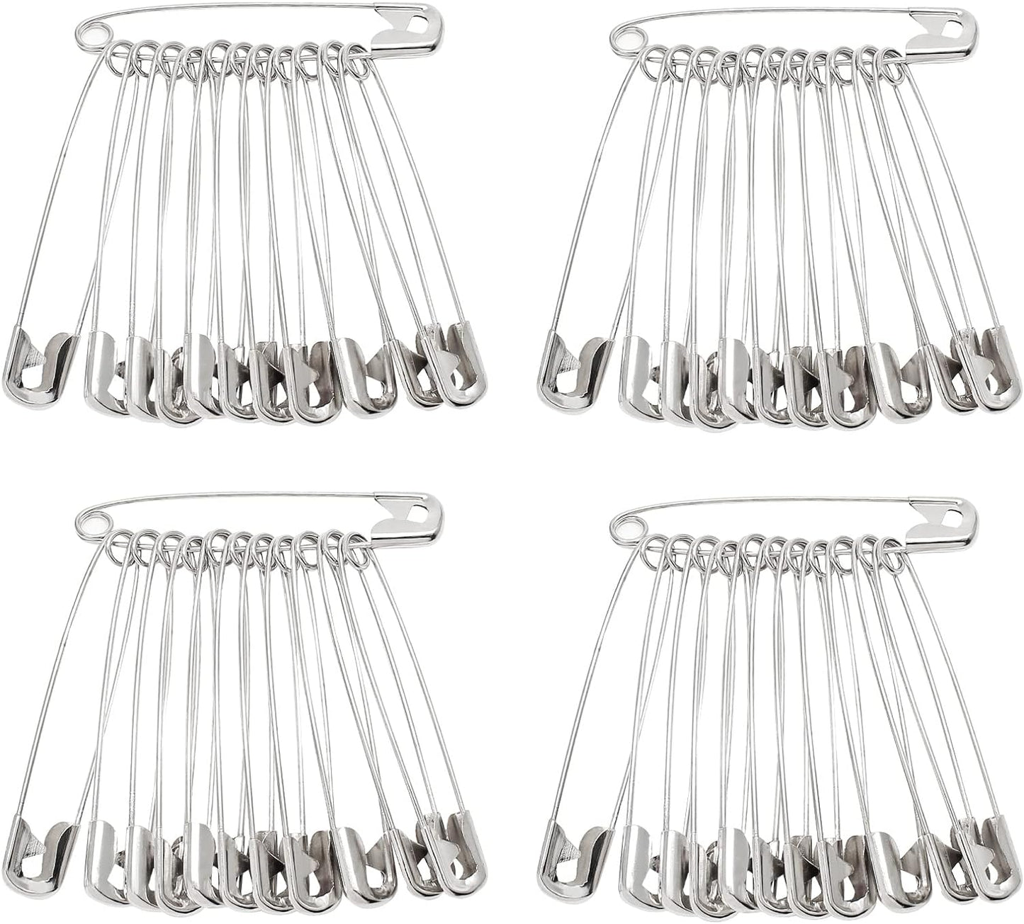 500 PCS 38mm / 1.5 Inch Heavy Duty Quilting Safety Pins, Medium Silver Metal Sewing Pins for DIY Crafts Jewelry Making Baby Clothing (Nickel Plated)": "