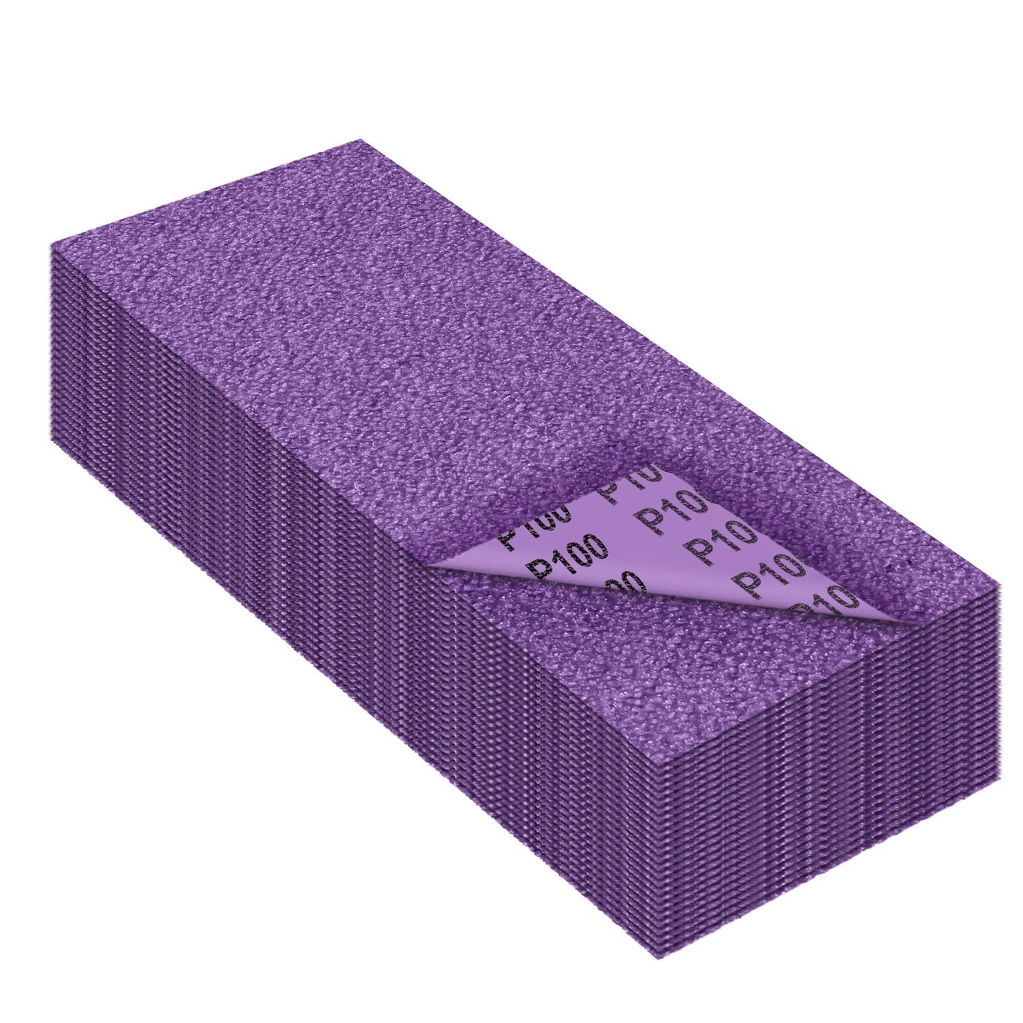 Sandpaper 100 Grit,Wet Dry Sanding Sheets,High Performance Ceramic Abrasive Sand Paper for Wood Furniture Finishing,Metal Grinding,Automotive Polishing,9 x 3.6 Inch,25-Pack