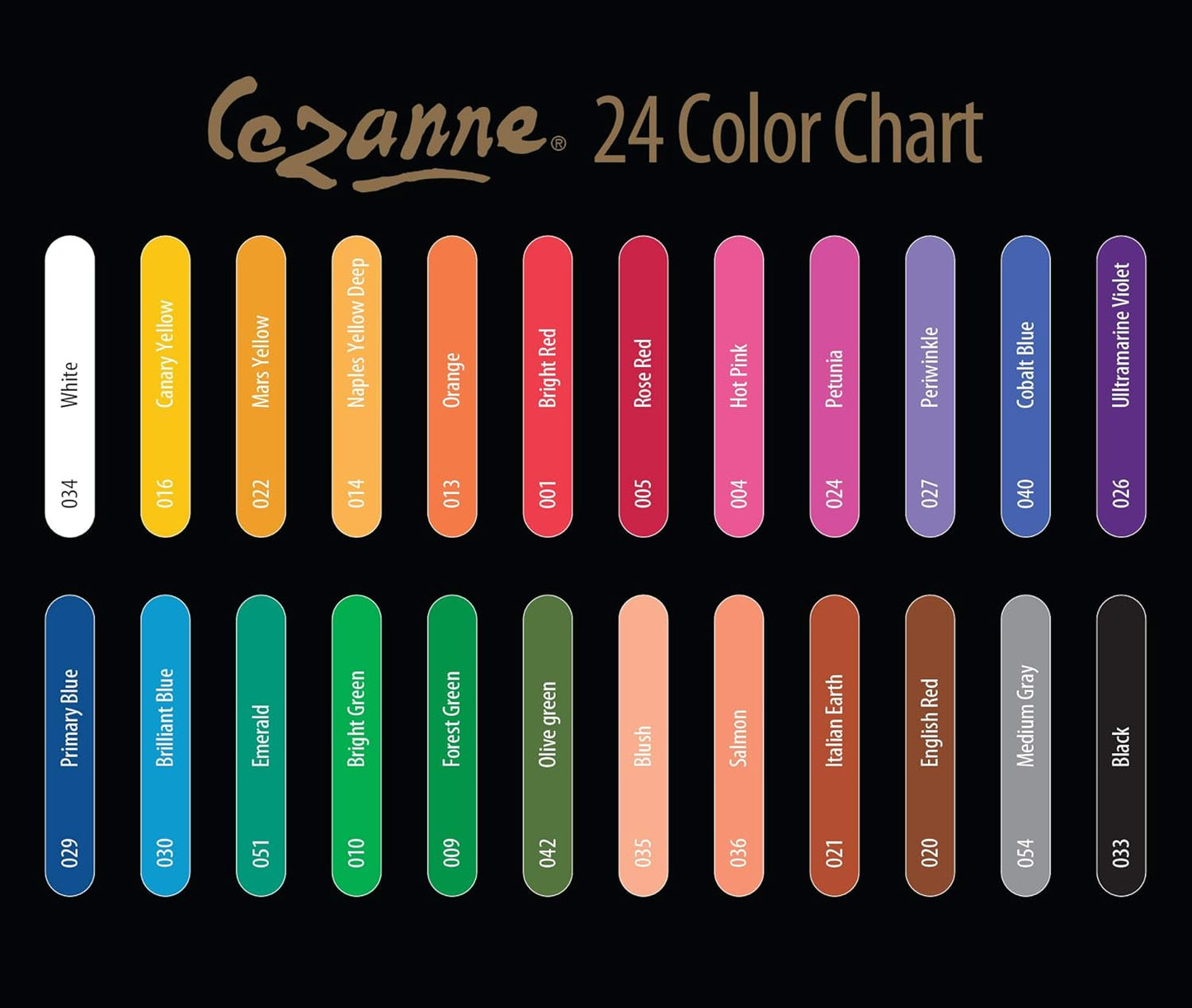 Creative Mark Cezanne Premium Colored Pencils Orange 6 Pack - Highly-Pigmented Drawing Pencils - Coloring Pencils for Drawing, Blending, Coloring, and More