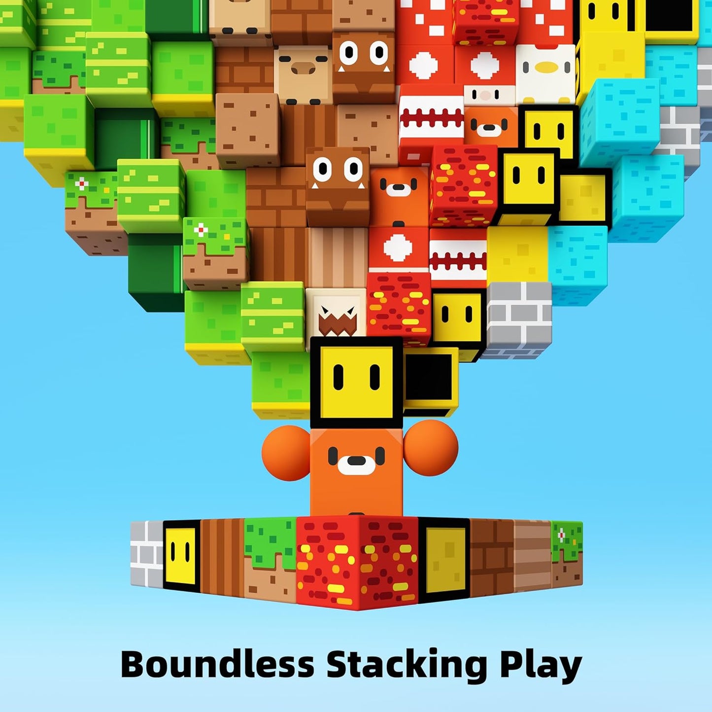 GobiDex 200PCS Magnetic Blocks Game-Based Building Toys for 3+ Years Old Boys Girls, Magnets Toys STEM Sensory Gift for Kids