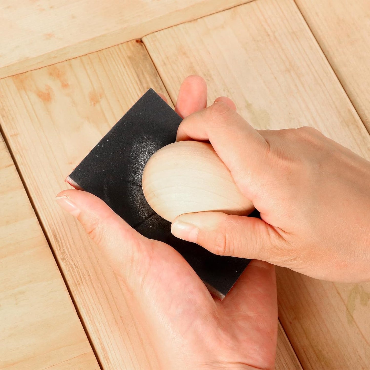 24 Pcs Sanding Sponge 500-600 Grit, Washable & Reusable Sanding Blocks for Wood, Metal, Drywall, Glazing, Wet Dry Sandpaper for Smooth Finishing