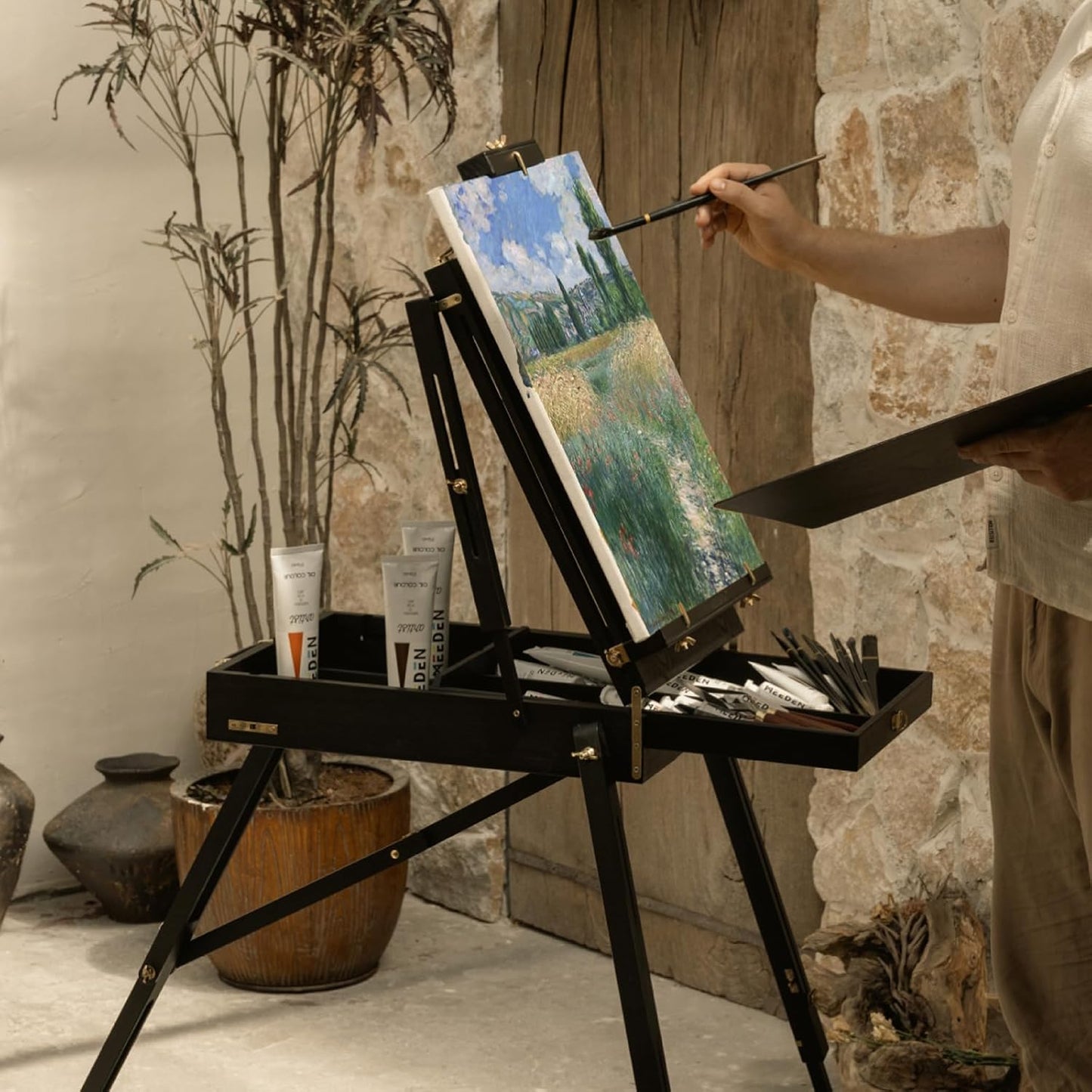 MEEDEN Artist Grade Oil Paint: Neutral Gray - 60ml/2oz Tube - Professional Art Paints for Canvas Painting
