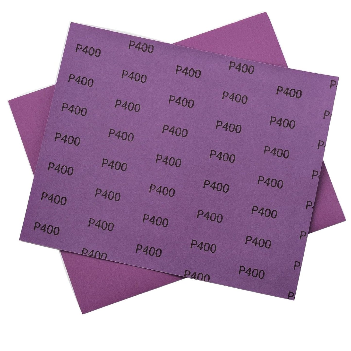 Sandpaper 15Pcs, 400 Grit Sandpaper, Wet Dry Sandpaper Sheets 9 X 11 Inch, White Fused Alumina Abrasive, Sander Paper for Wood Furniture Finishing, Metal Sanding, Automotive Polishing