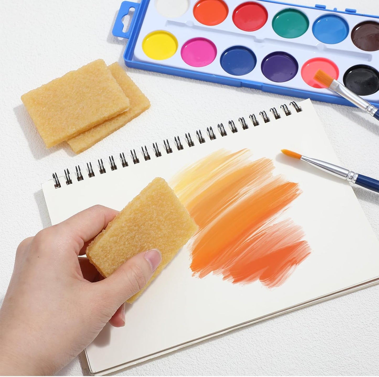 Nogeqi 8PCS Rubber Cement Eraser Residue and Glue Eraser for Removing Adhesive from Paper Plastic Art Painting
