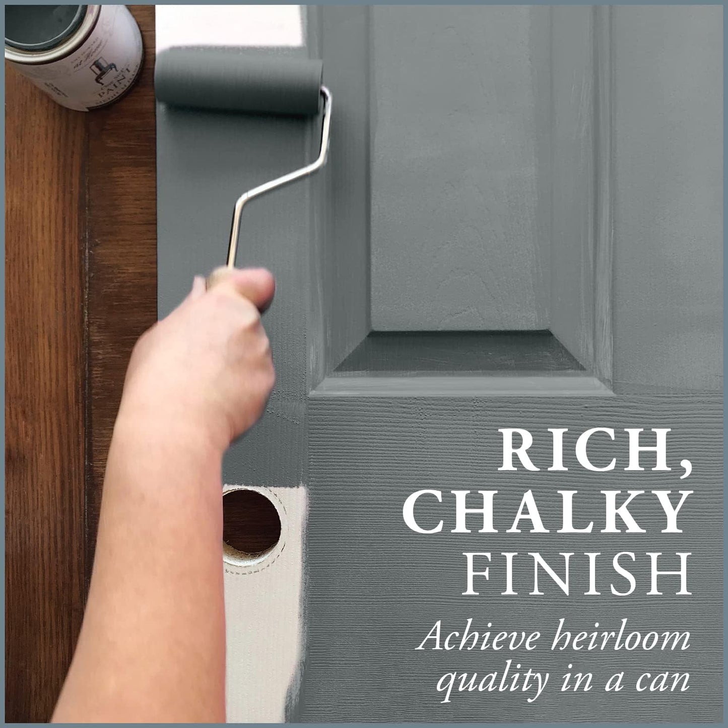 AMY HOWARD AT HOME Chalk-Based One Step Paint for Furniture, Cabinetry, Decor, Finish, and More | No Stripping, Sanding, or Priming | Medium Base | 32 Ounce | Park Avenue