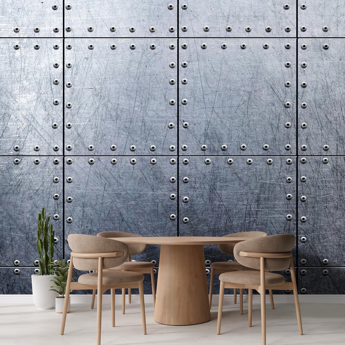 wall26 Metal Wallpaper Background Canvas Art Wall Decor - 120x192 inches