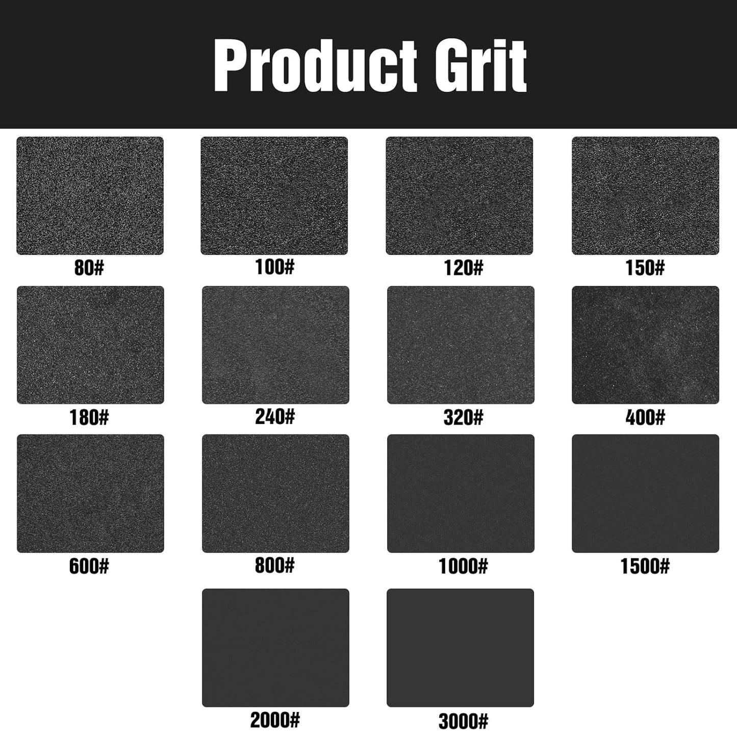 100 Pcs 5 inch Wet Dry Sanding Discs Grit 600 Hook and Loop 8 Hole Silicon Carbide Orbital Sander Sandpaper