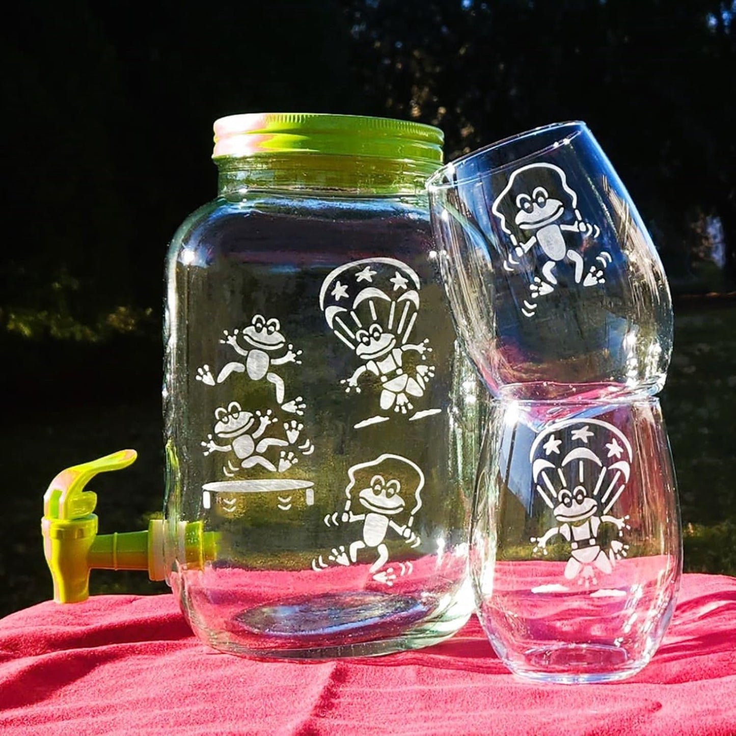 Over'N'Over Reusable Glass Etching Stencils – Durable Self-Stick Designs for Glass, Mirrors, and Ceramics with Armour Etch Cream – 5” x 8” Stencil Sheet - Team Sports