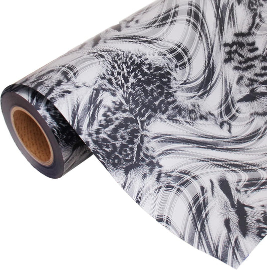 Threadart Metallic Foil Wild Thing Heat Transfer Vinyl Film | Custom Cut Roll 20" Wide by The Yard | Compatible with Venture Explore and Maker, Silhouette Cameo, & Large Format Cutters