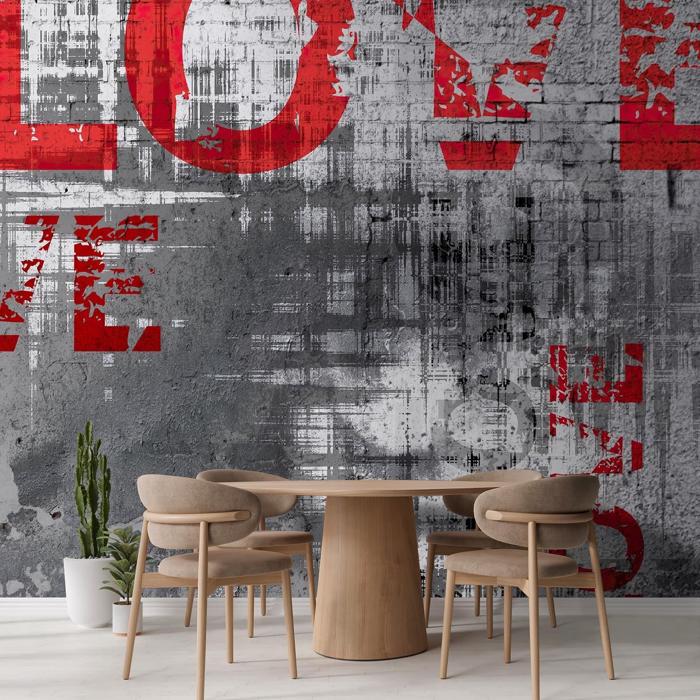 wall26 Self-Adhesive Wallpaper Large Wall Mural Series - 120x120 inches