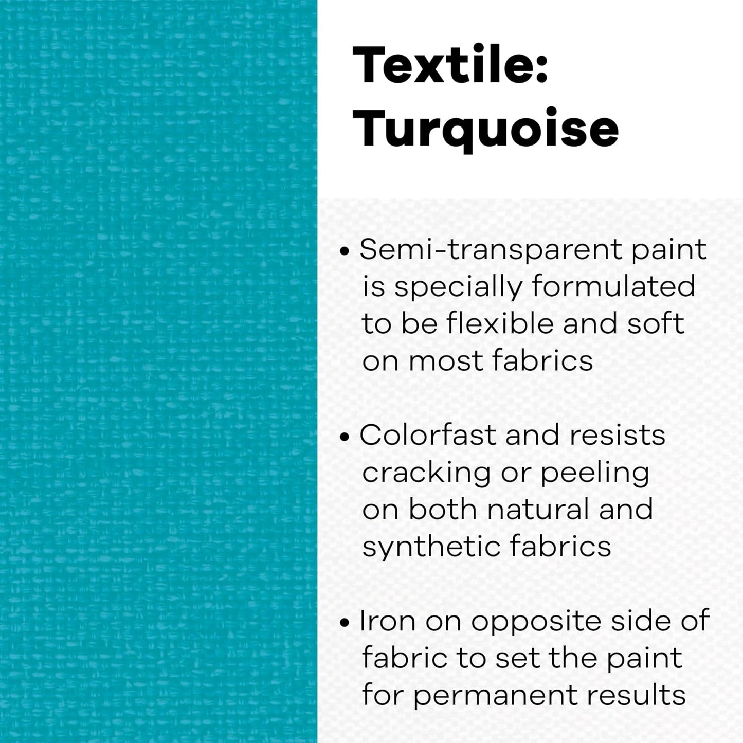 Textile Color Paint Turquoise