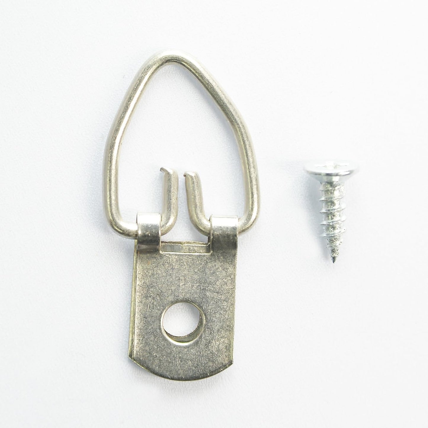 D Ring Picture Hangers with Screws - 300 Pack - Bulk D Rings - Pro Quality Hangers - Picture Hanging Solutions